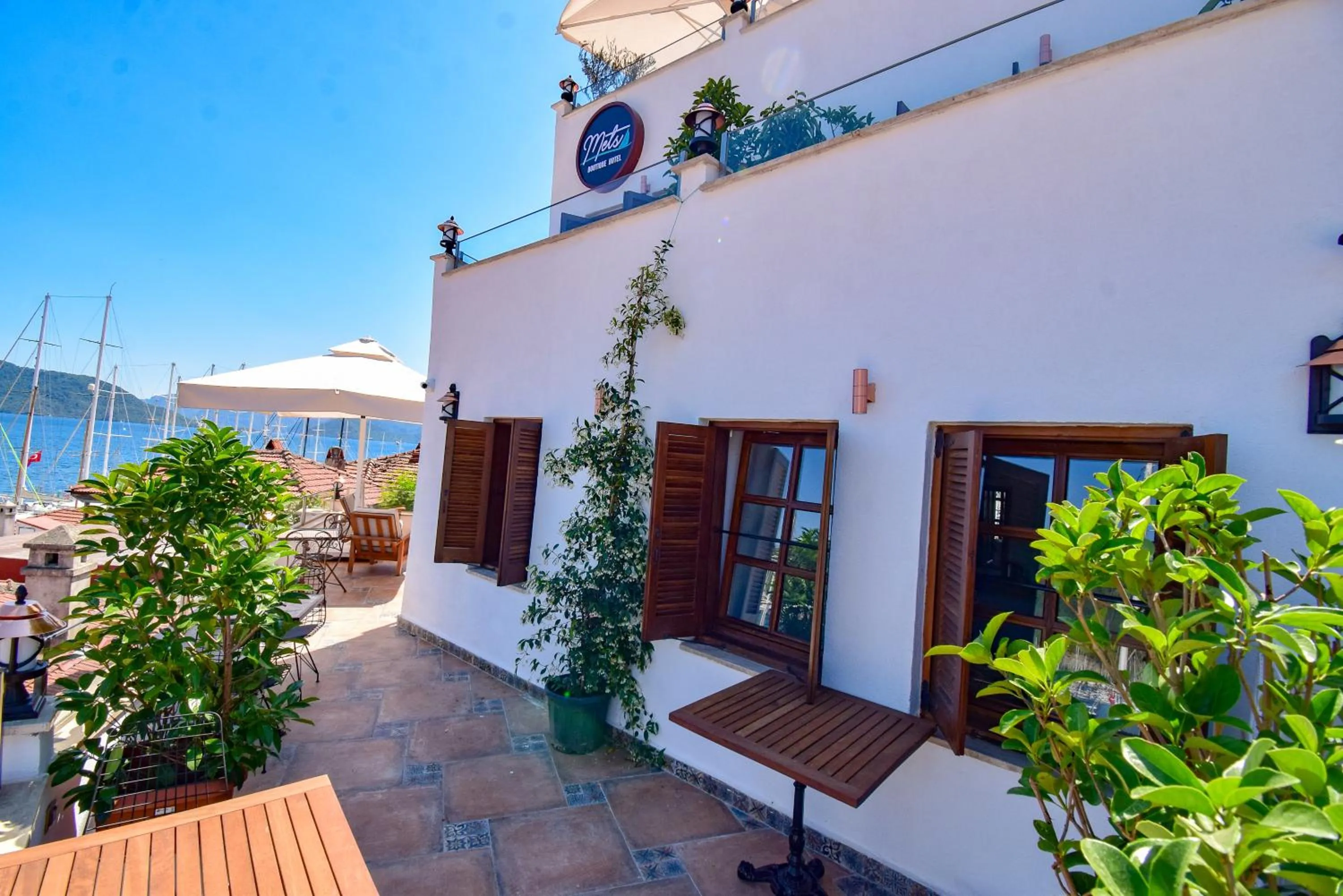 Balcony/Terrace in Mets Boutique Hotel