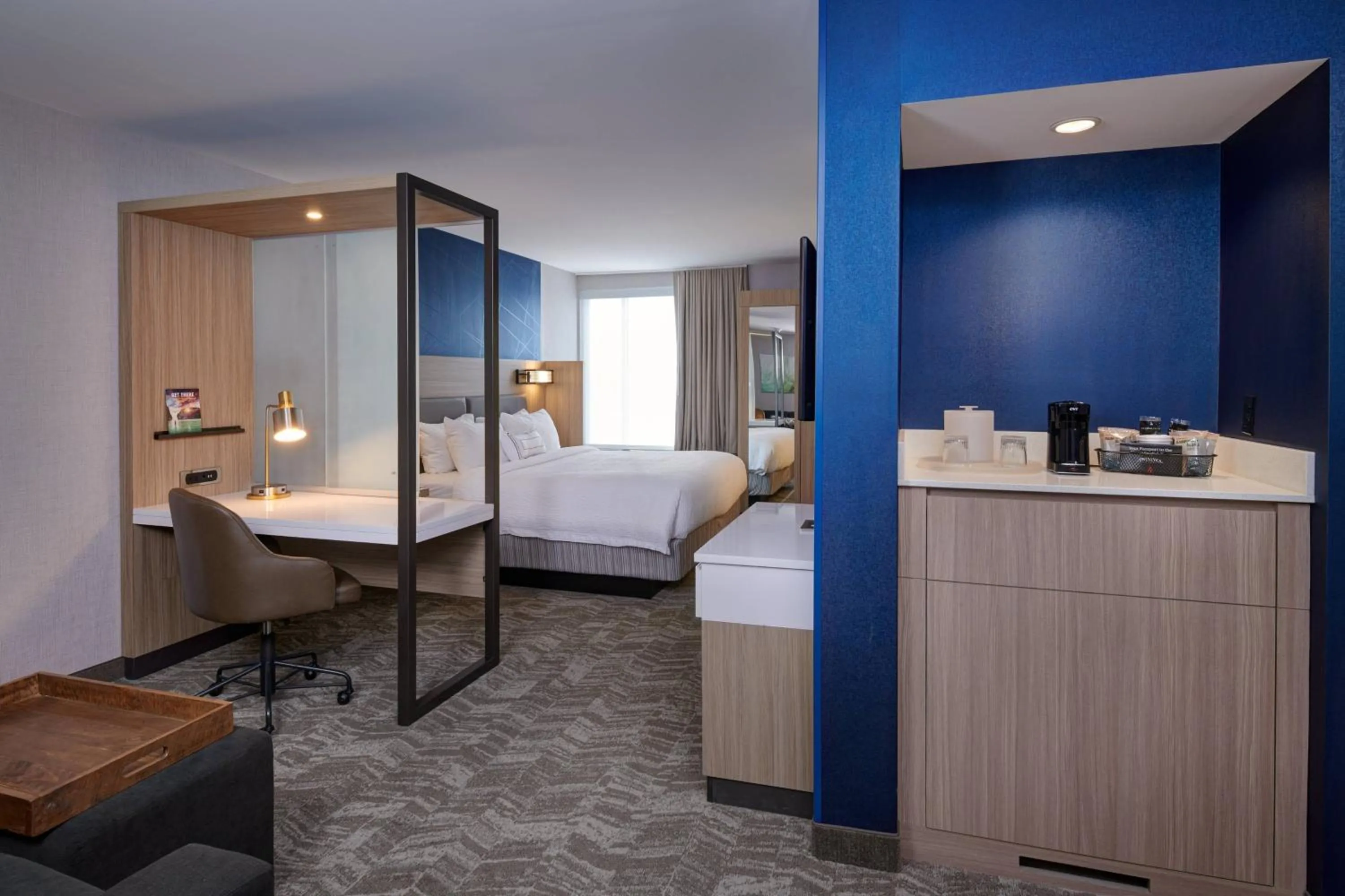 Photo of the whole room, Bed in SpringHill Suites by Marriott Wixom Novi