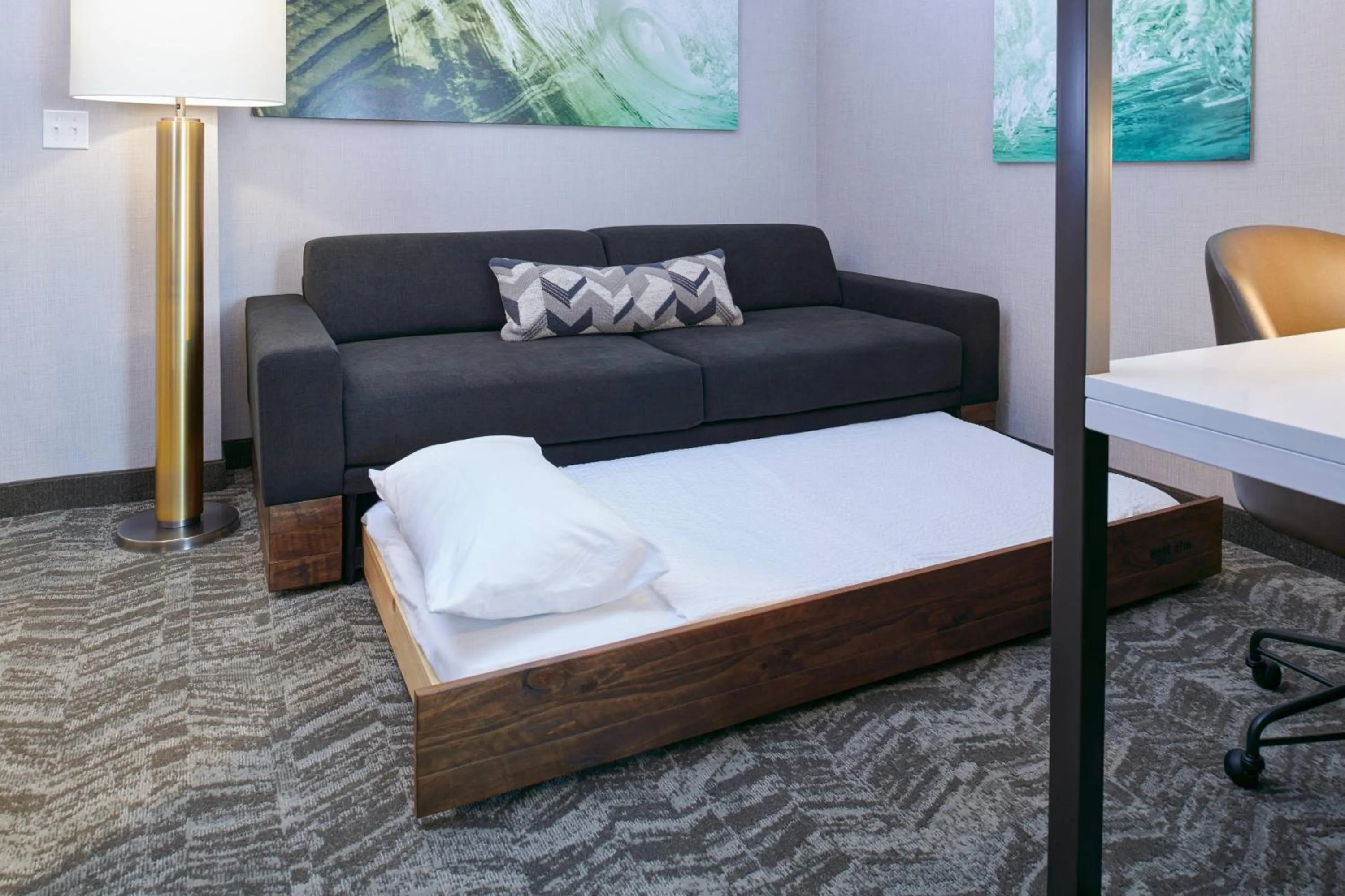 Photo of the whole room, Bed in SpringHill Suites by Marriott Wixom Novi