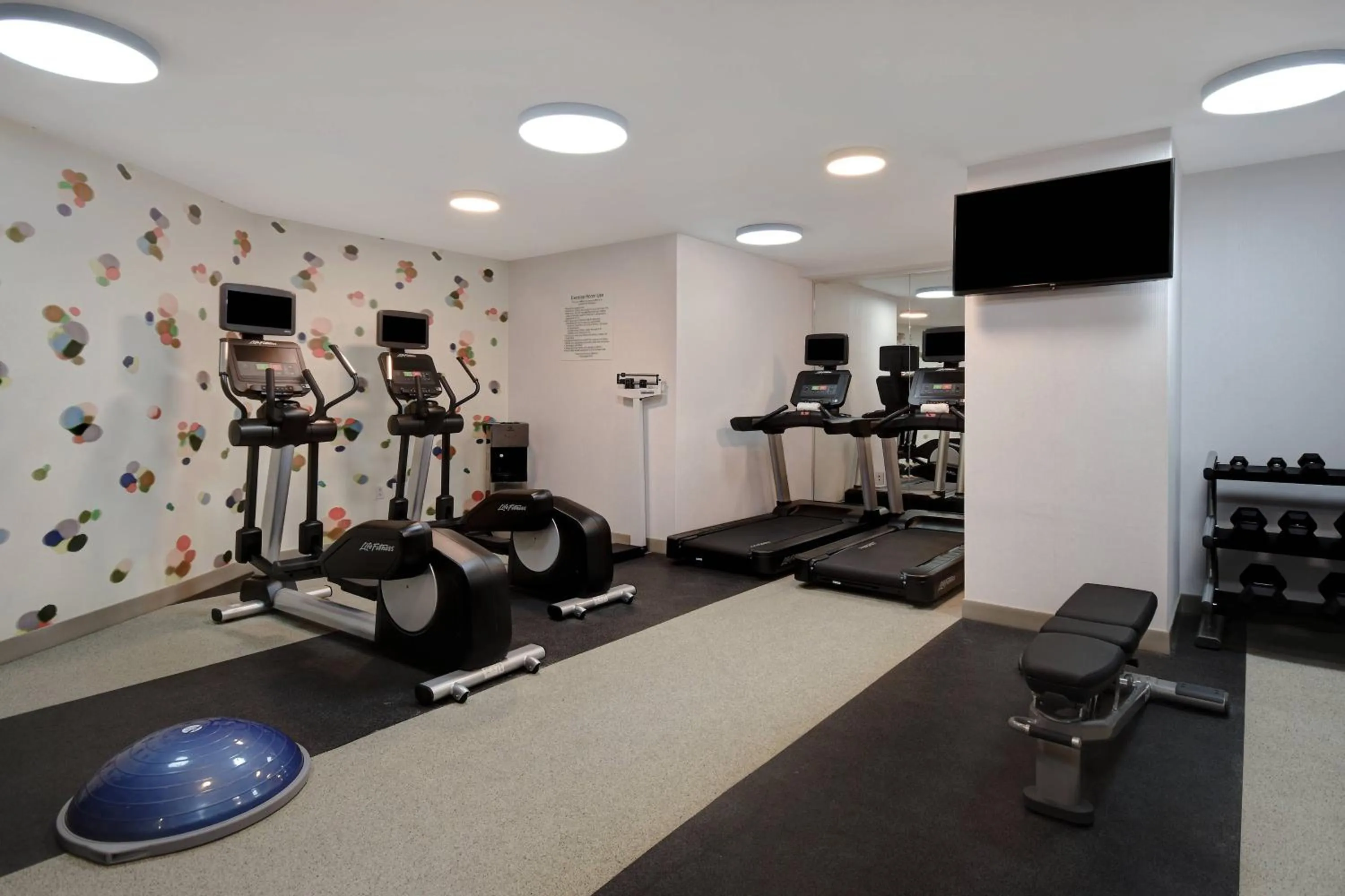Fitness centre/facilities in SpringHill Suites by Marriott New York Midtown Manhattan/Park Ave