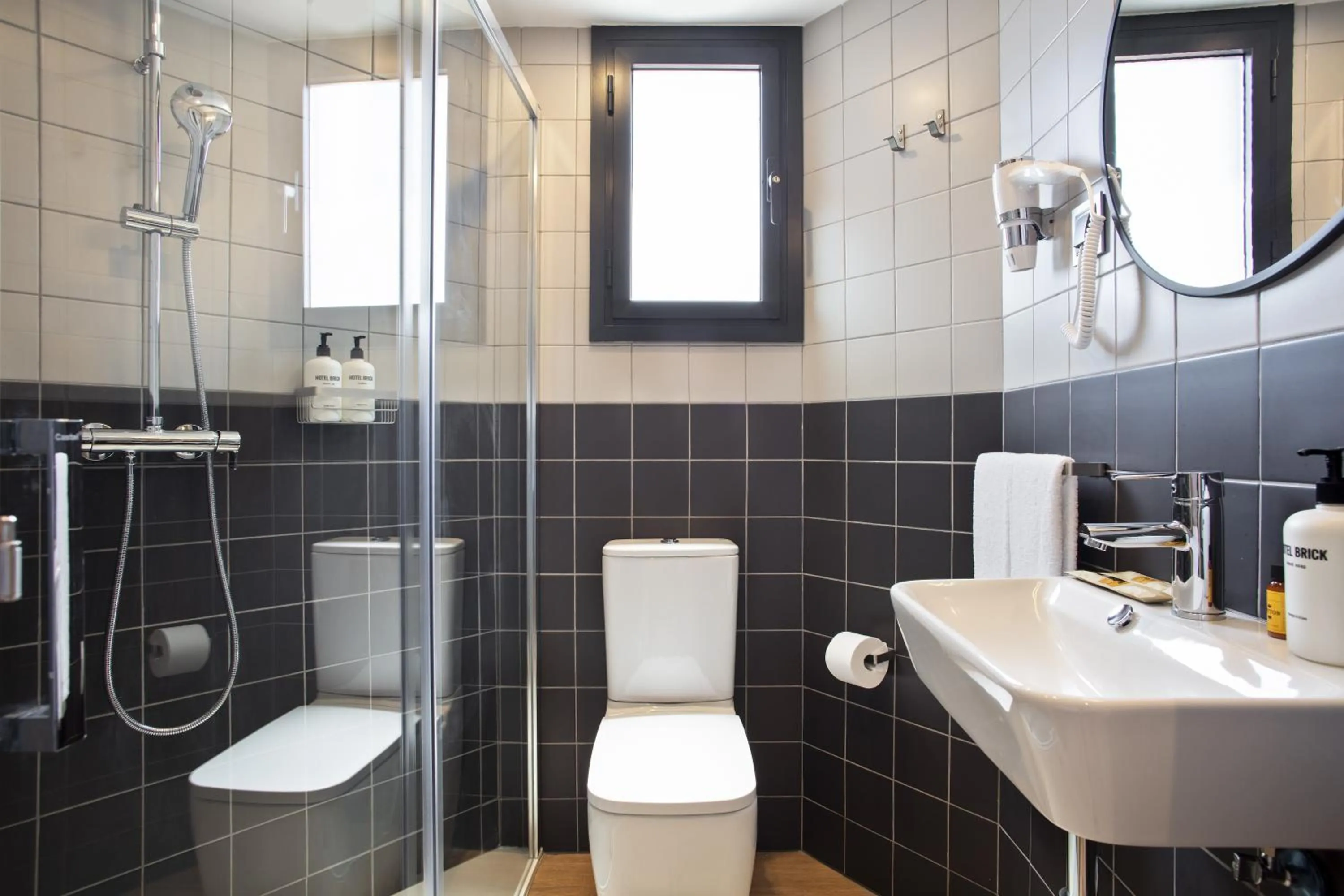 Bathroom in Hotel Brick Barcelona