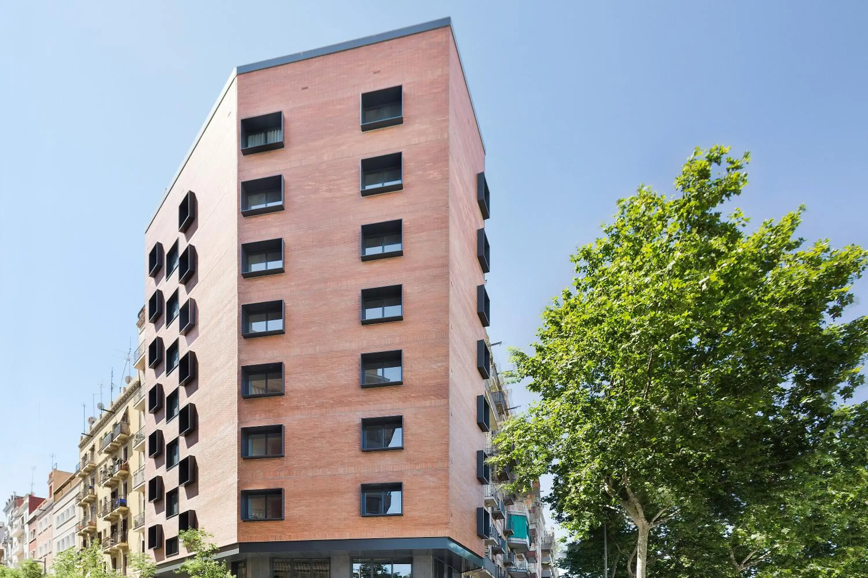 Property building in Hotel Brick Barcelona Property building in Hotel Brick Barcelona