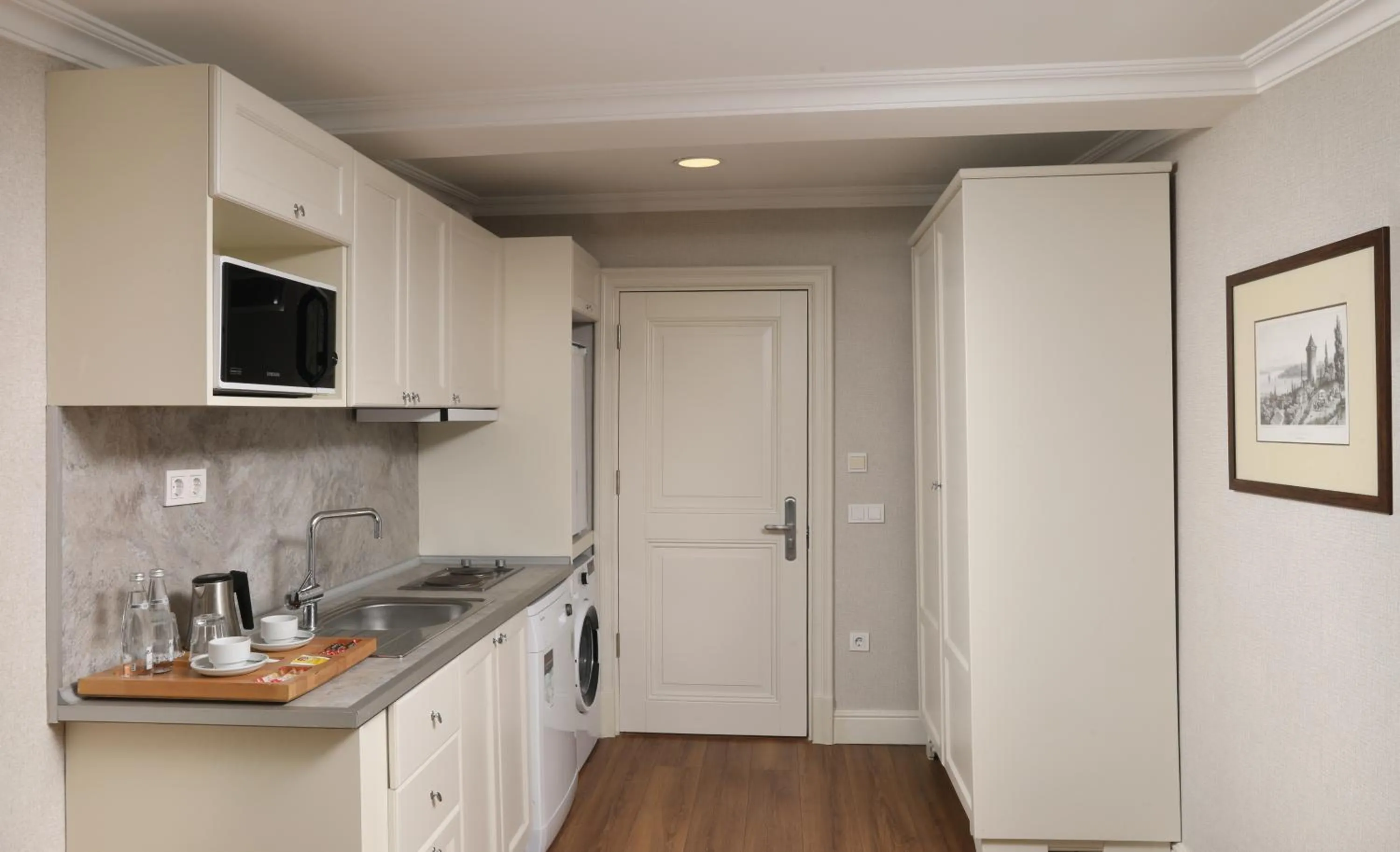 Kitchen or kitchenette in Meroddi La Porta