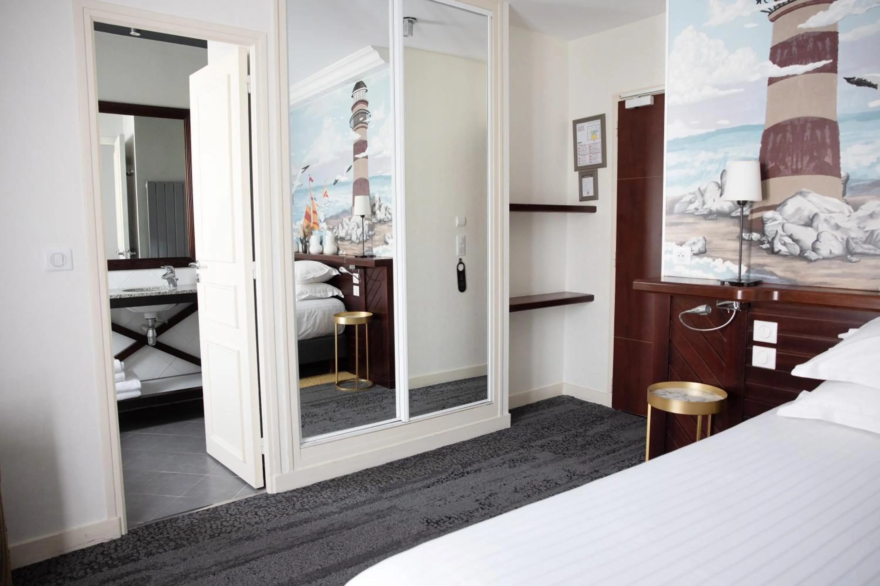 Bed in Hôtel La Villefromoy