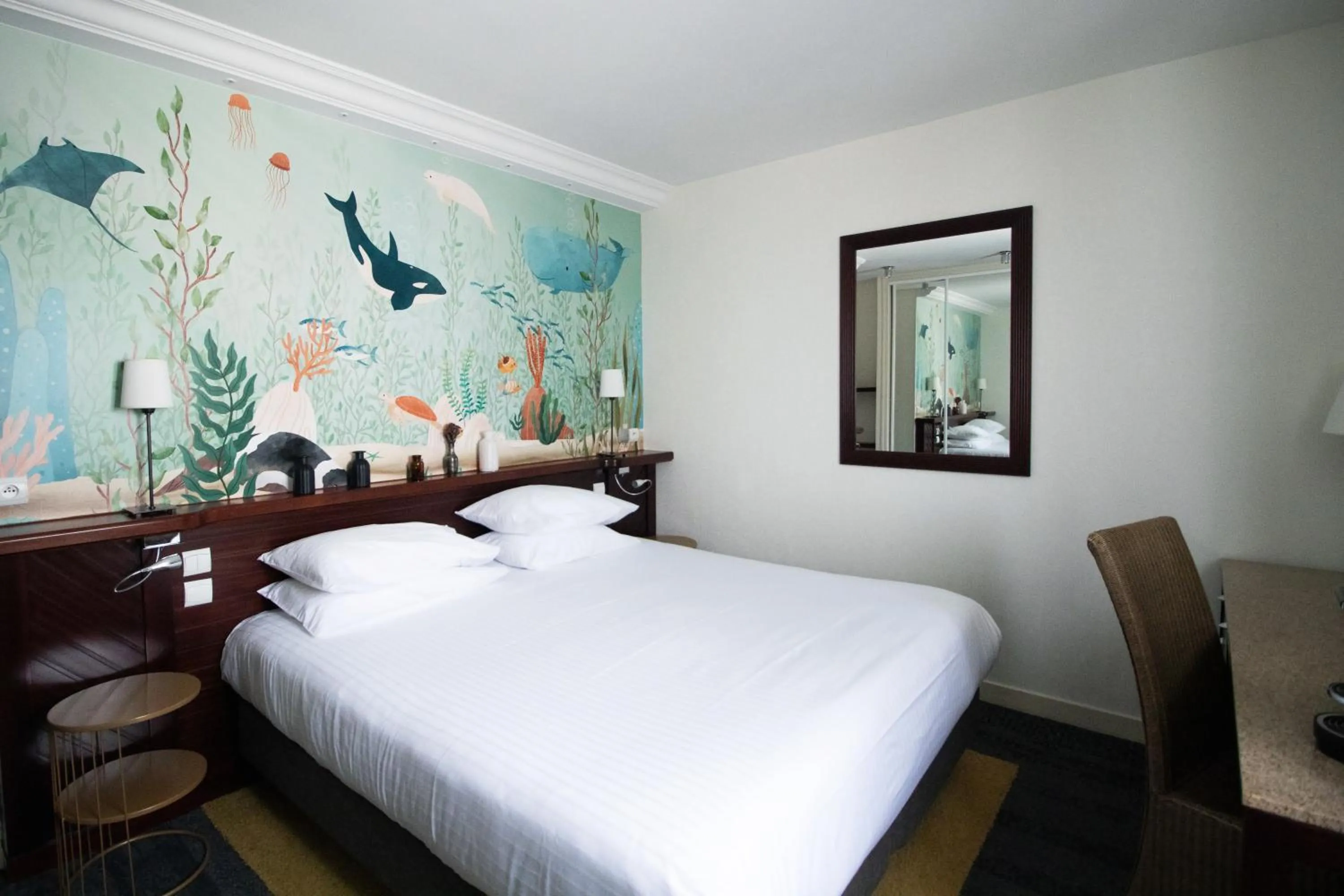 Garden, Bed in Hôtel La Villefromoy