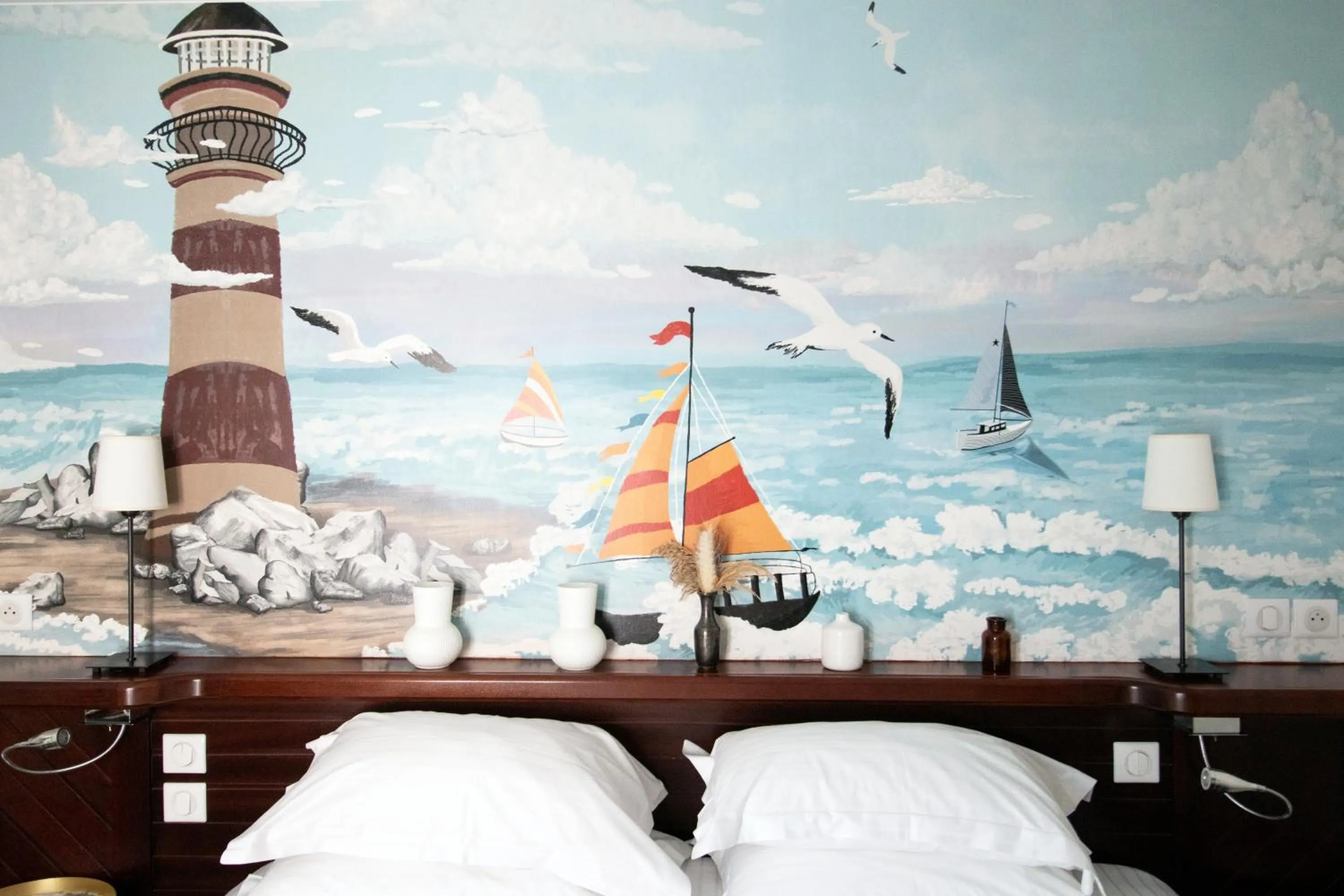 Decorative detail in Hôtel La Villefromoy