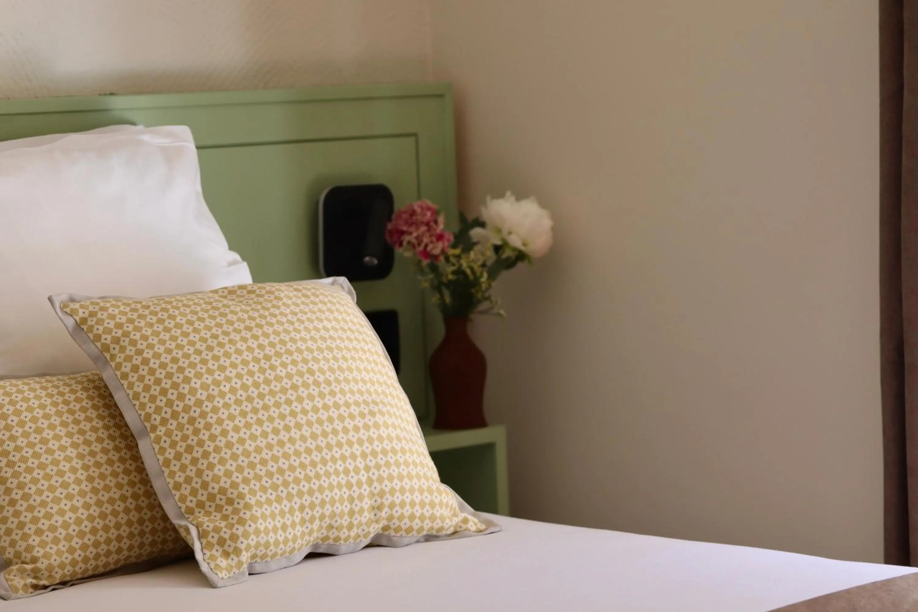 Bed in Hôtel Le Pré Galoffre