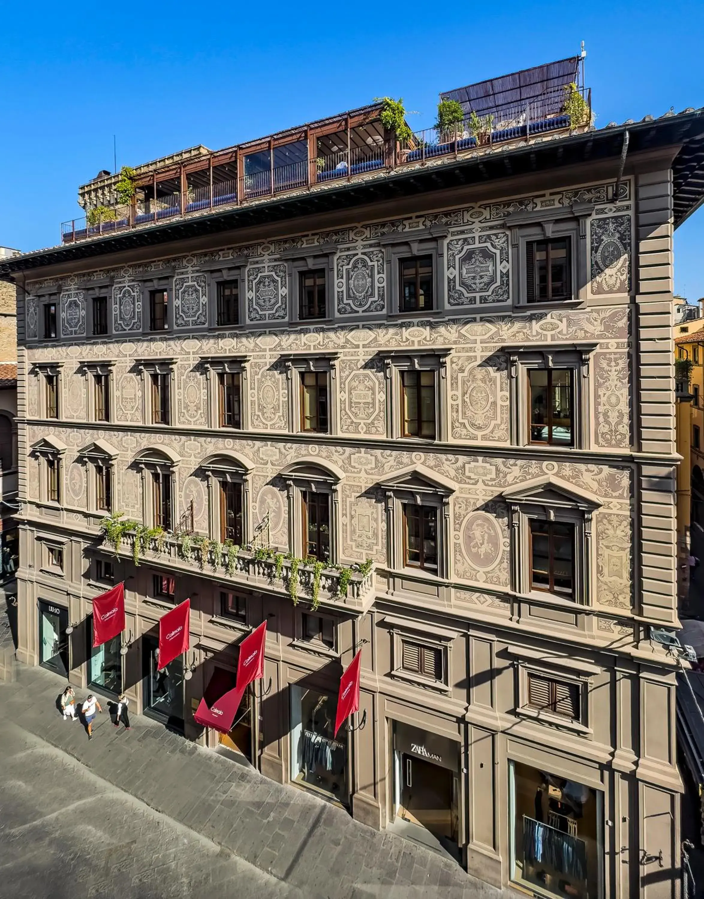 Property building in Hotel Calimala Florence Property building in Hotel Calimala Florence