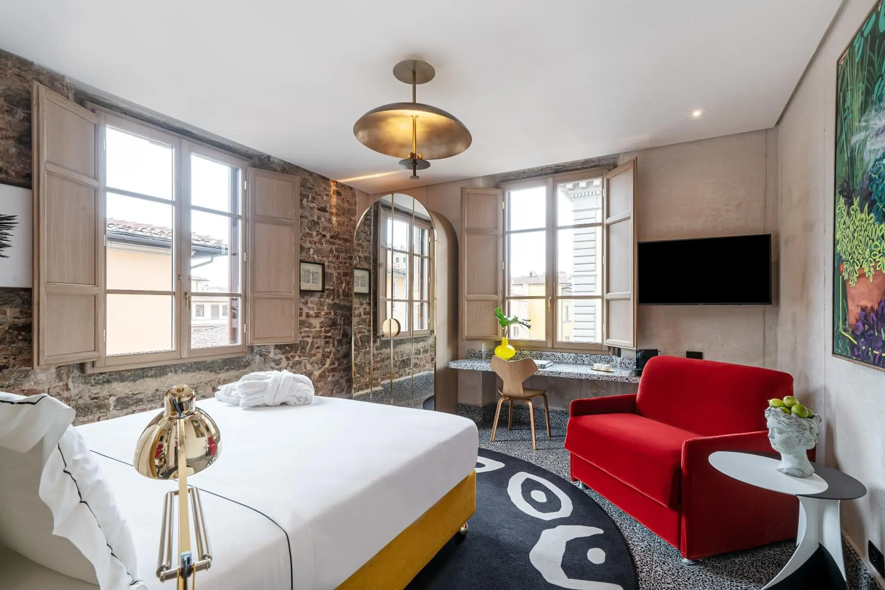 Photo of the whole room, Bed in Hotel Calimala Florence Photo of the whole room, Bed in Hotel Calimala Florence