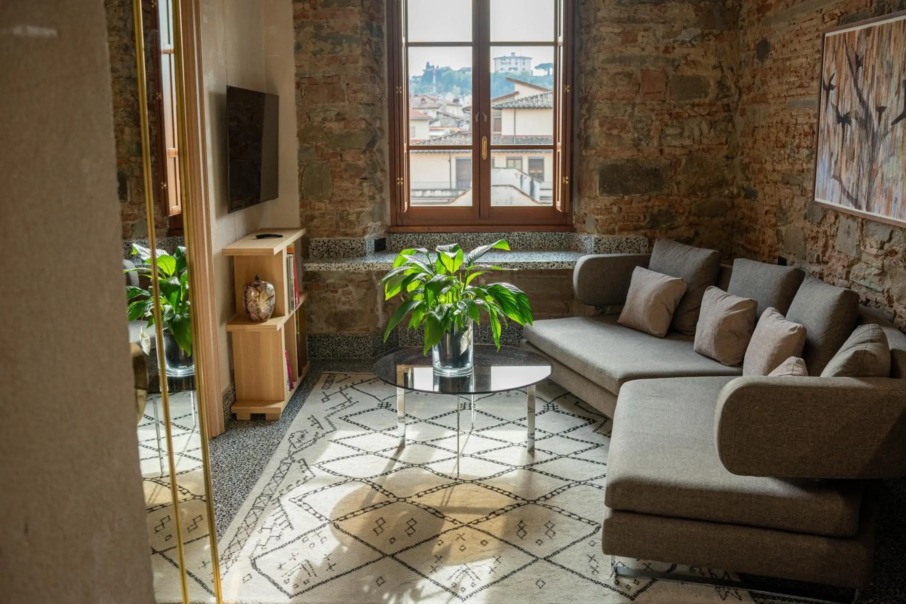 Living room in Hotel Calimala Florence Living room in Hotel Calimala Florence