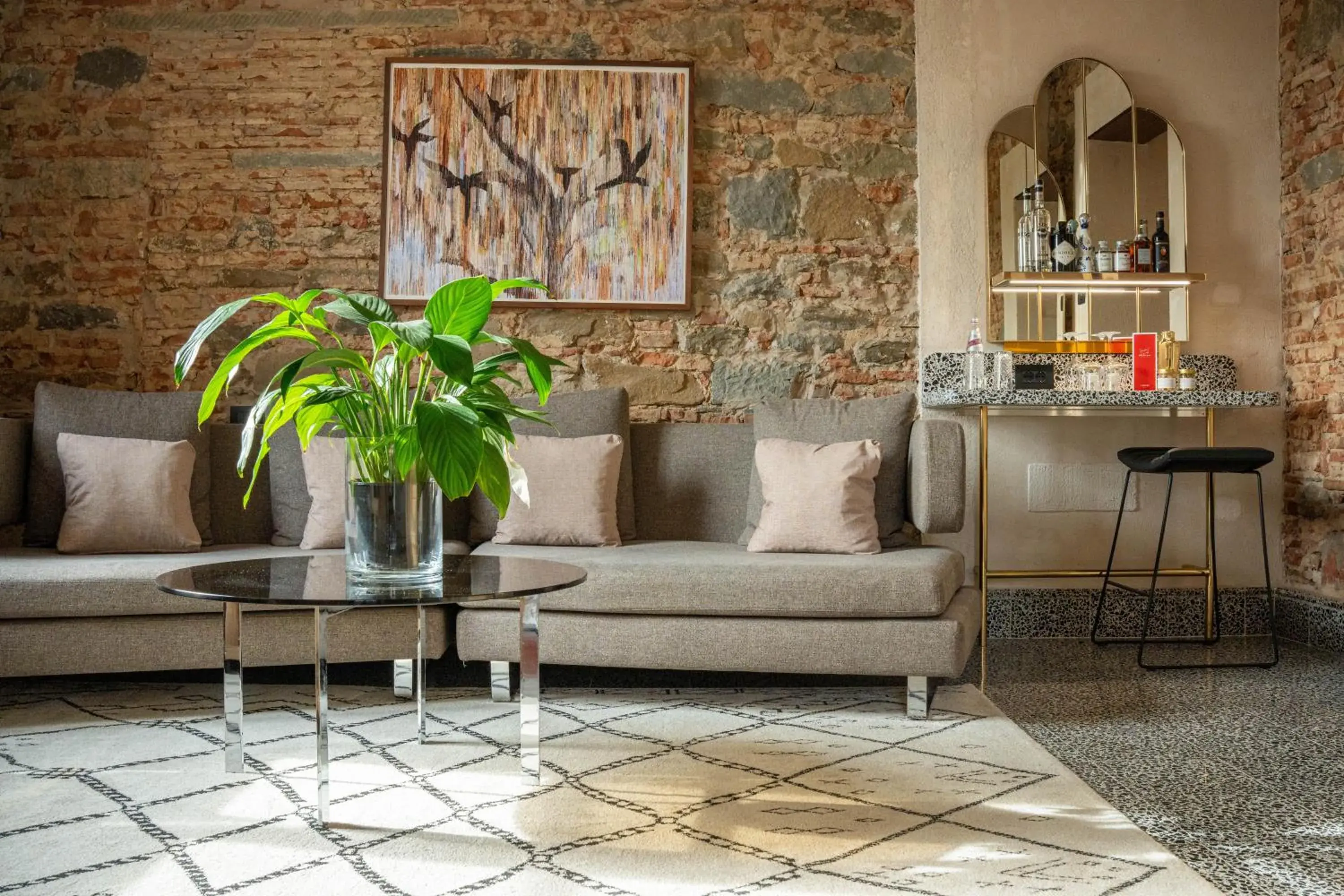 Living room in Hotel Calimala Florence Living room in Hotel Calimala Florence