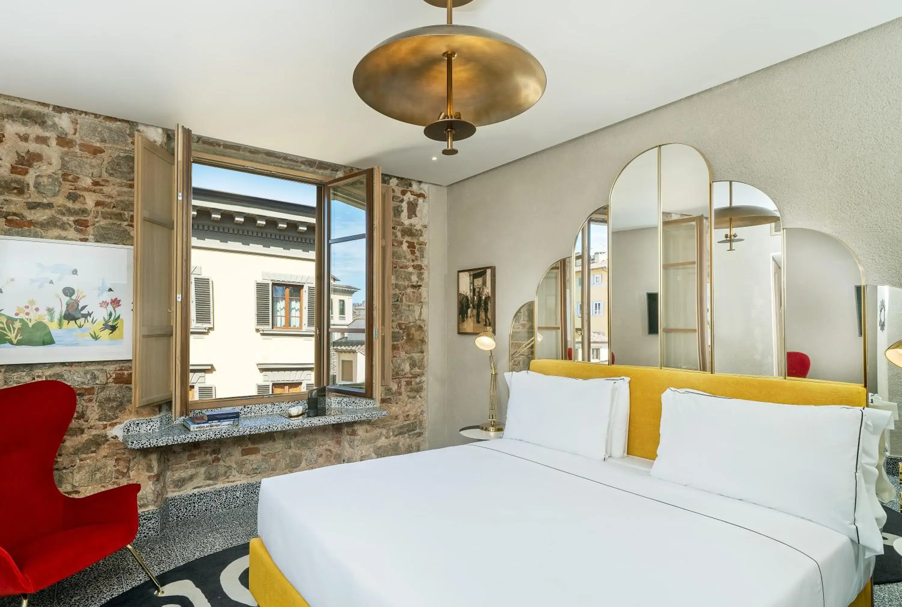 Photo of the whole room, Bed in Hotel Calimala Florence Photo of the whole room, Bed in Hotel Calimala Florence