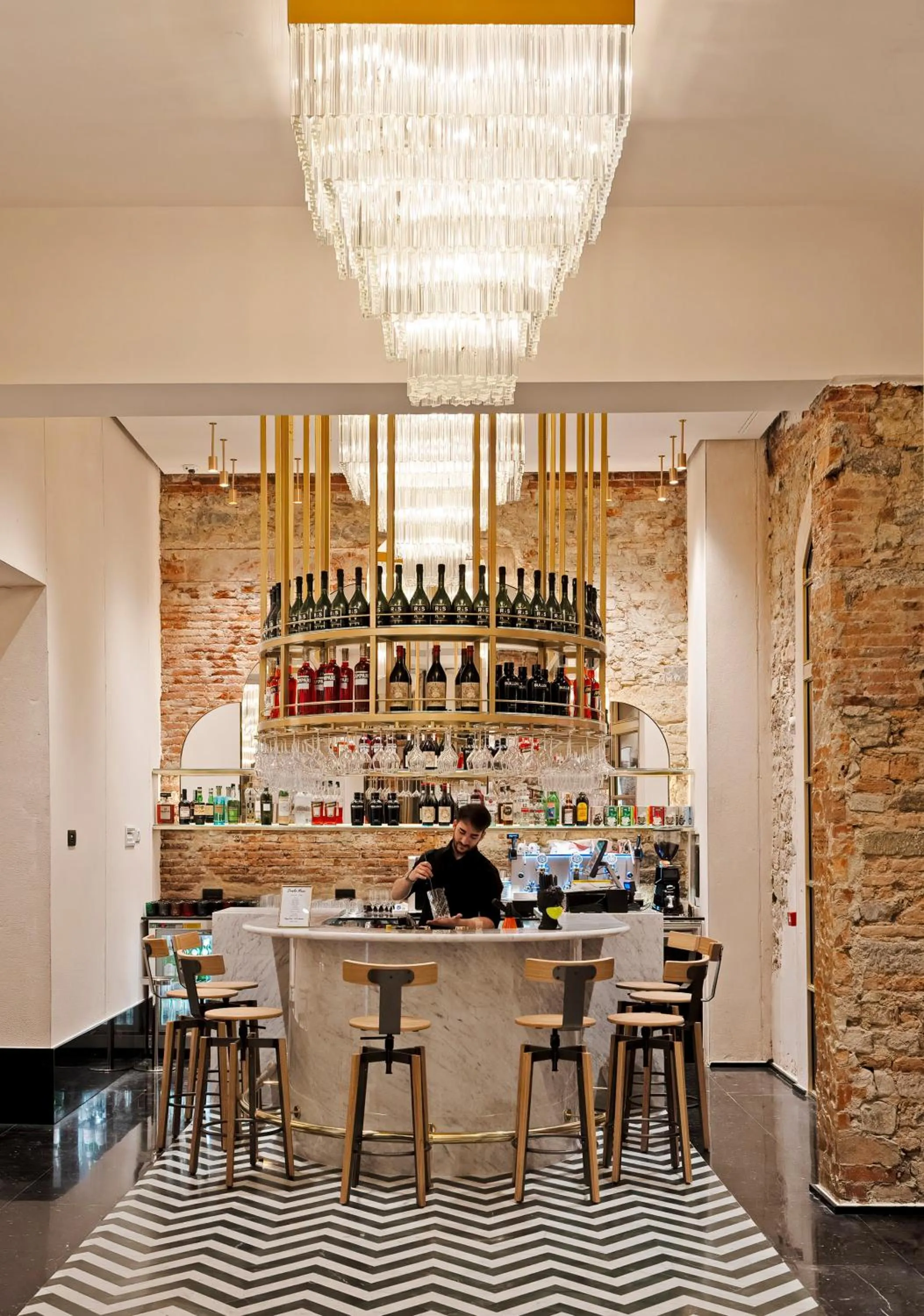 Lounge or bar in Hotel Calimala Florence
