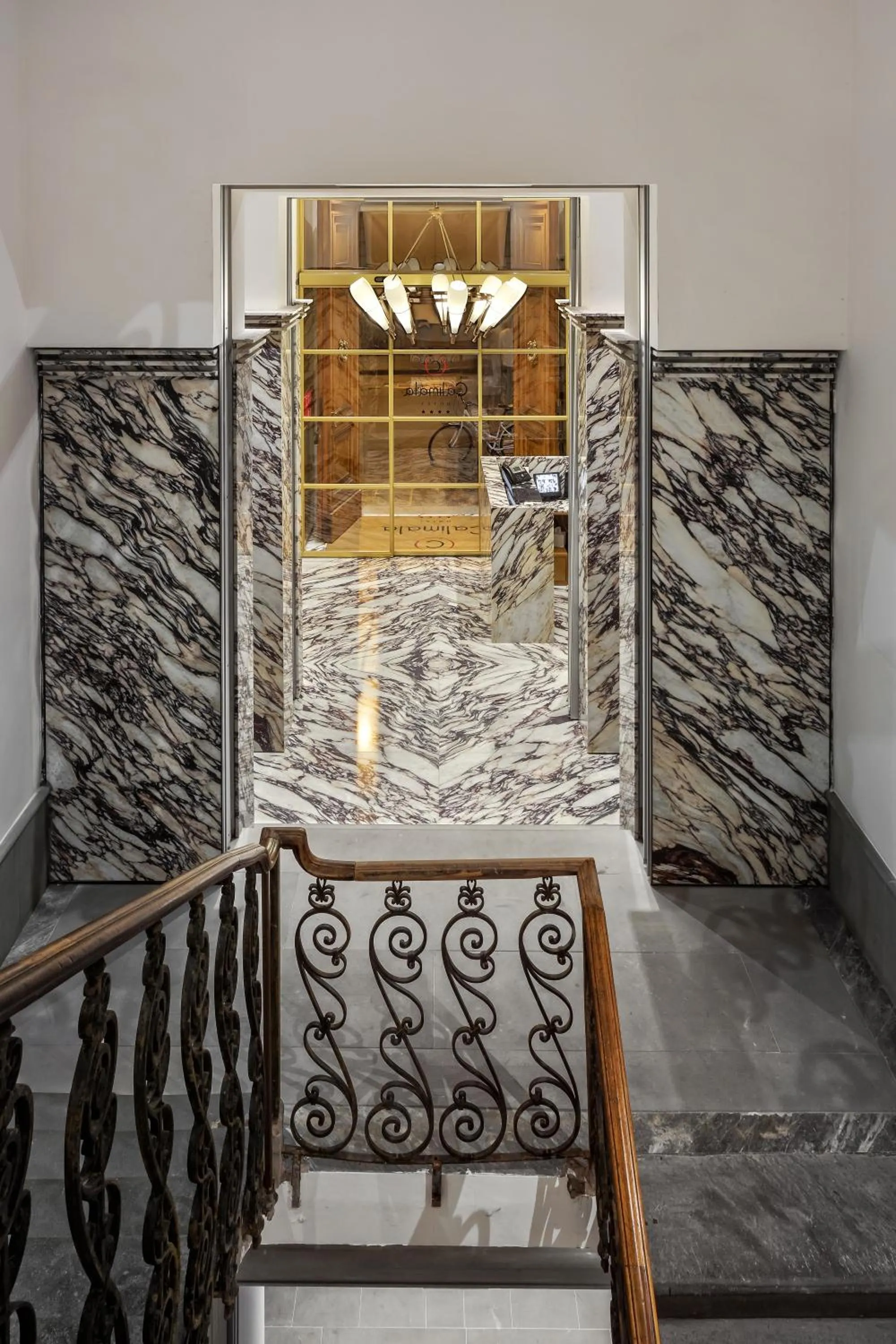 Lobby or reception in Hotel Calimala Florence