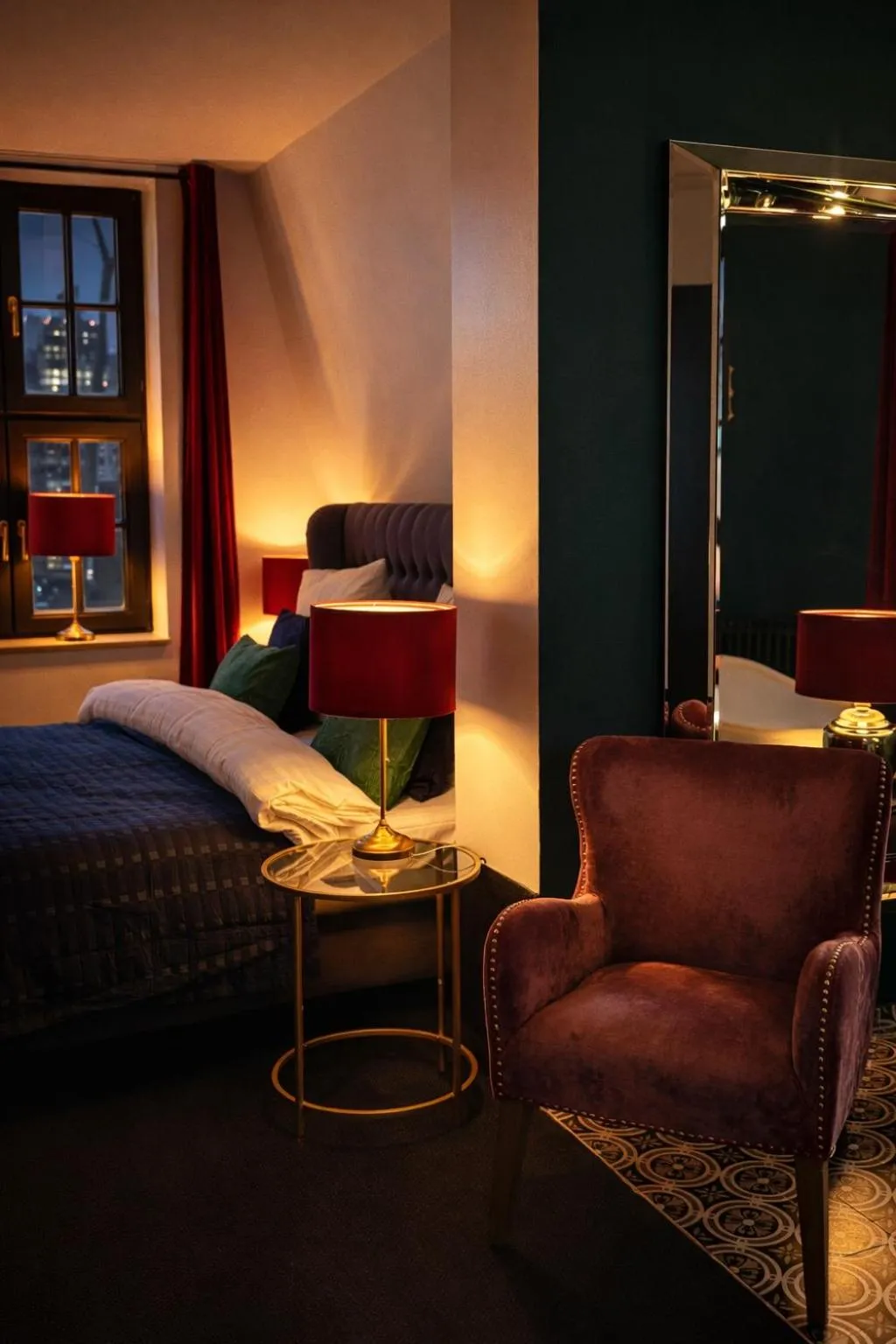 Bed in Sleephotels Suite Garde