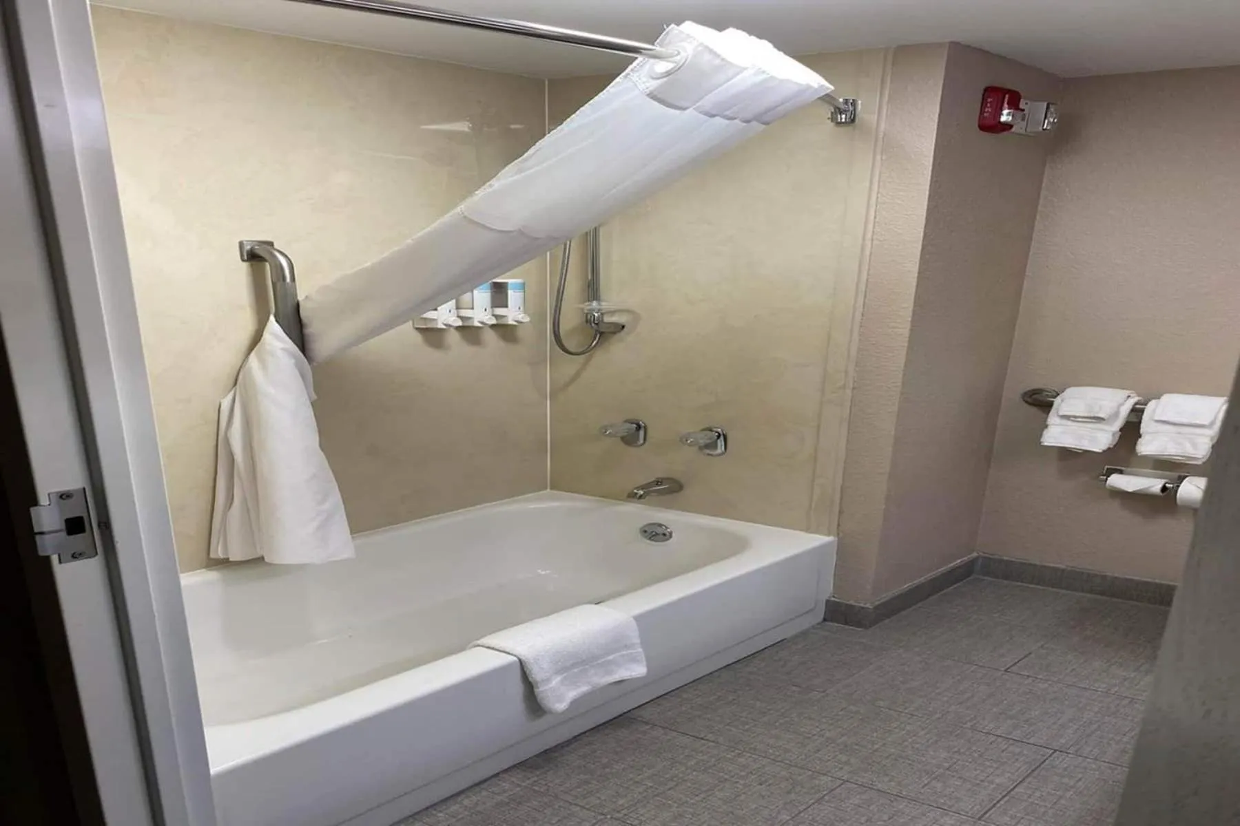 Bathroom in Baymont by Wyndham McAllen Pharr