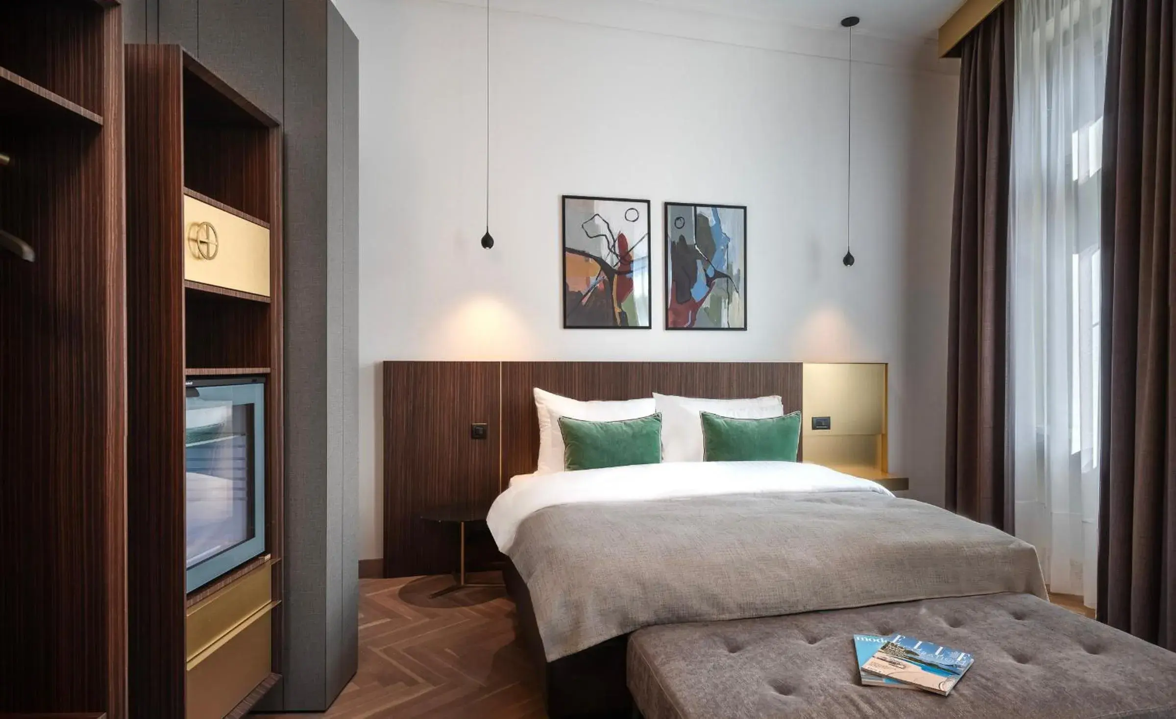 Bed in Mottl House by Adrez Bed in Mottl House by Adrez