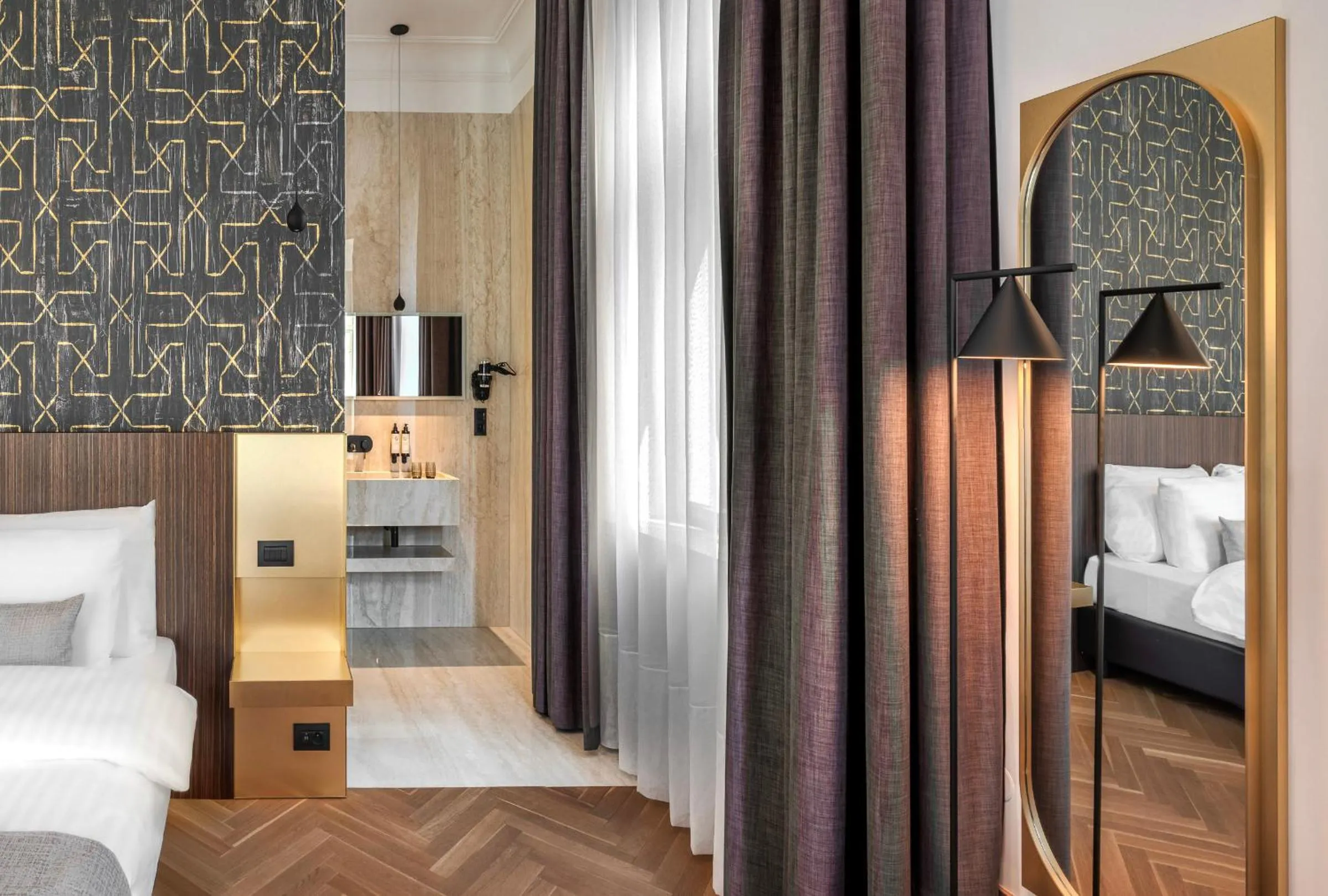 Photo of the whole room, Bed in Mottl House by Adrez