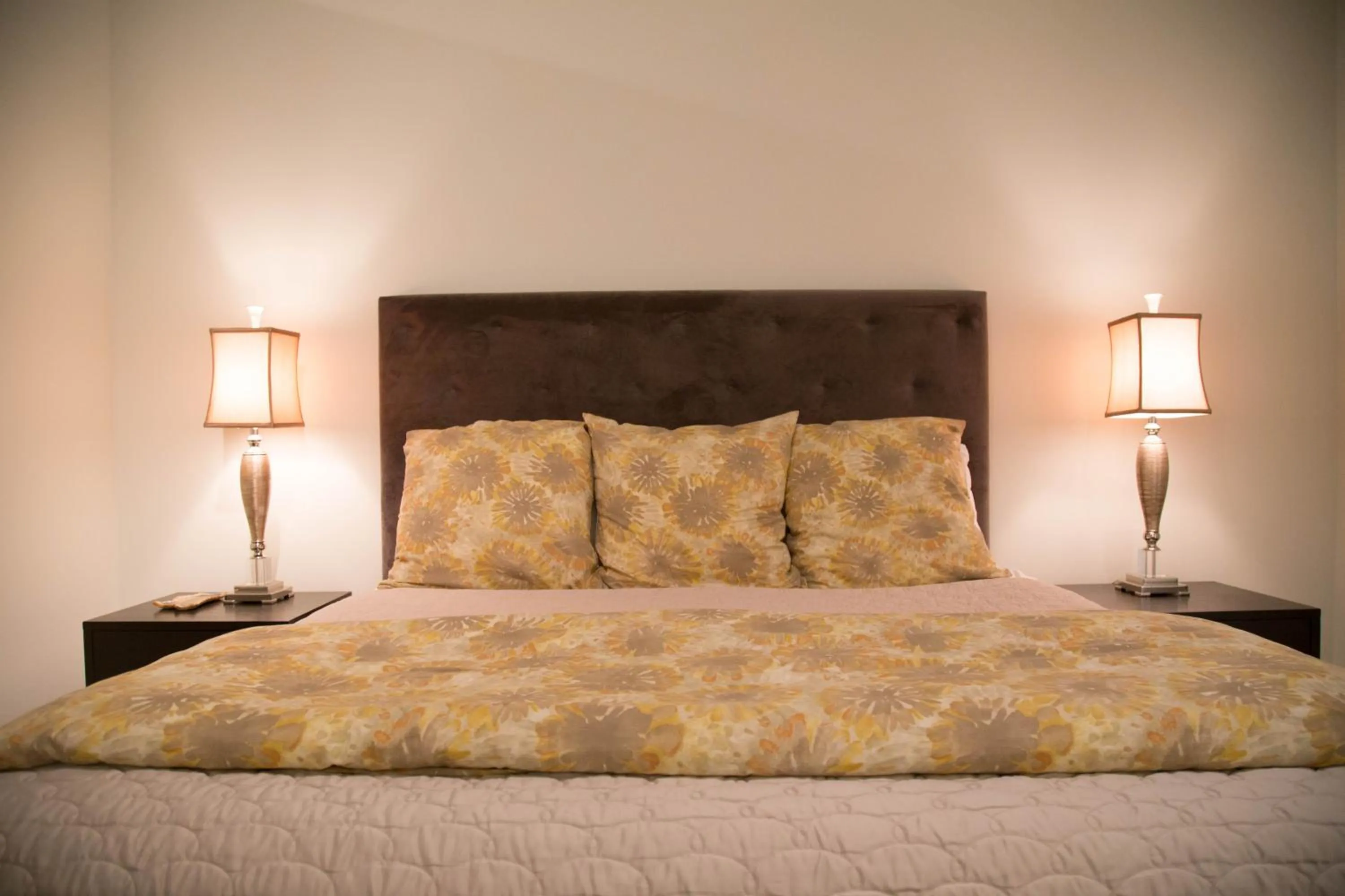 Bed in The Lofts at the Five & DIme