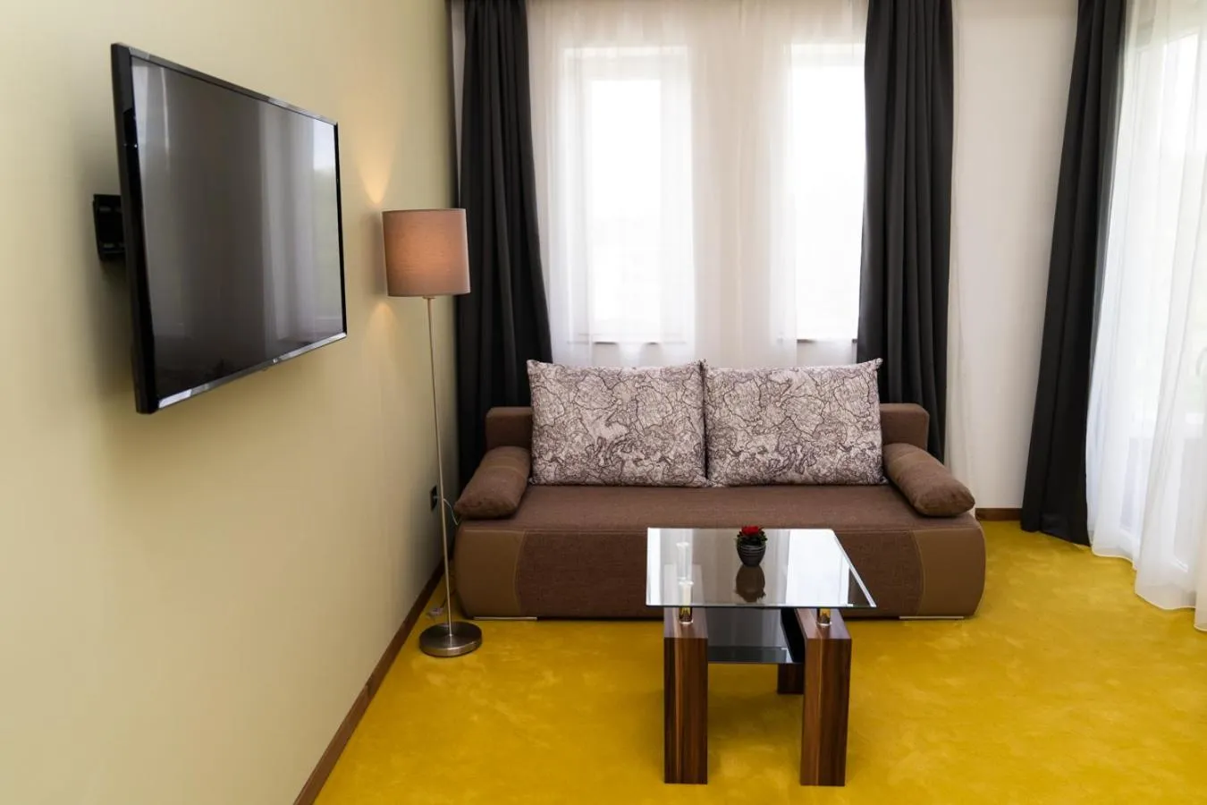 Seating area in Hotel Kristály Konferencia & Wellness