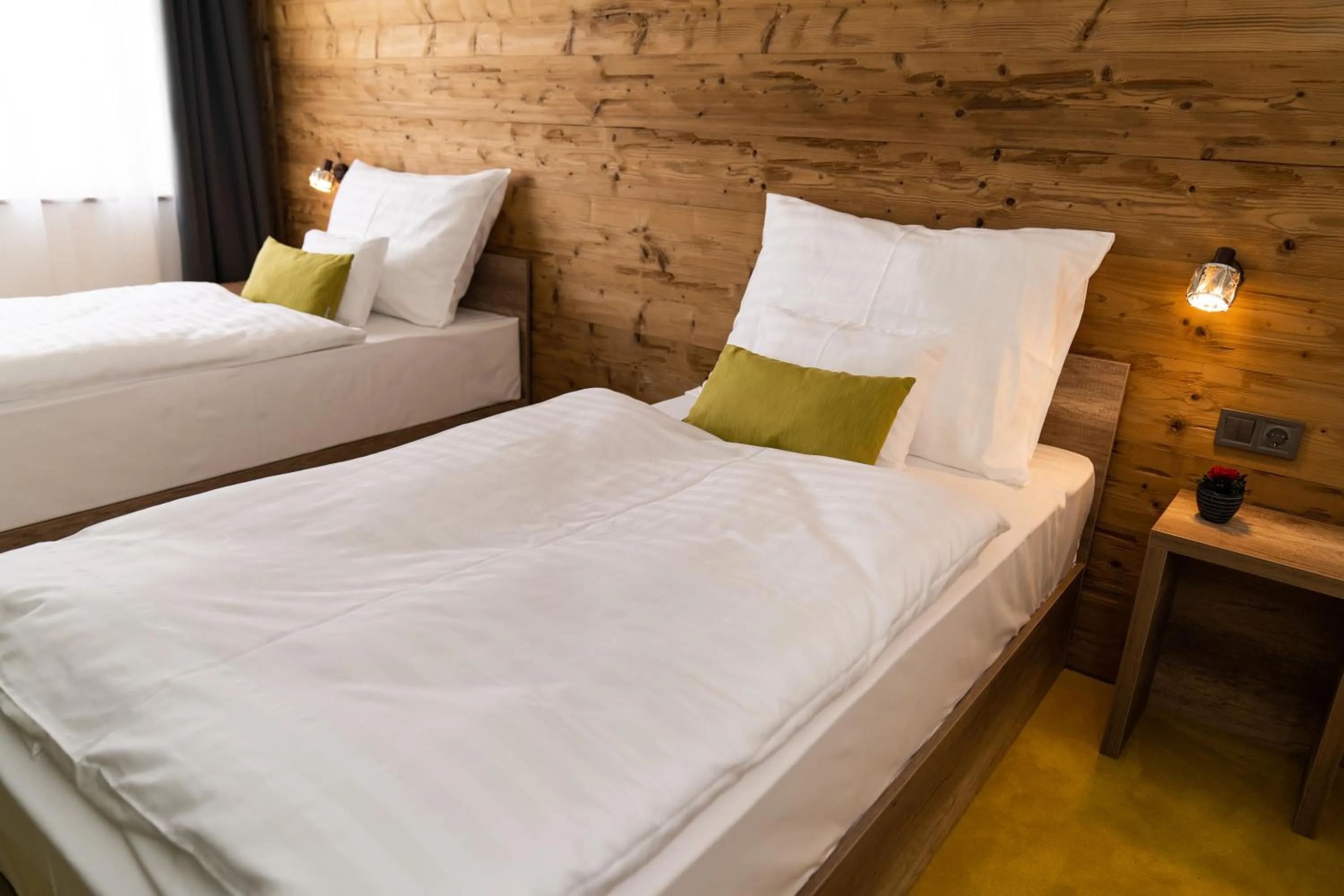 Bed in Hotel Kristály Konferencia & Wellness