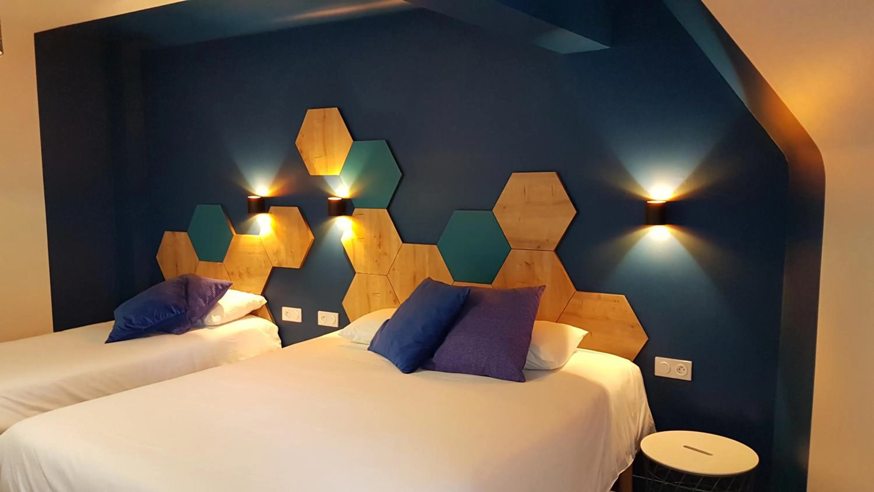 Bedroom, Bed in Hotel le Broceliande - Sure Hotel Collection by Best Western