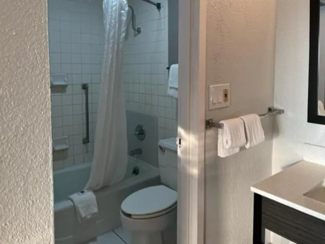 Bathroom in Americas Best Value Inn Port Lavaca