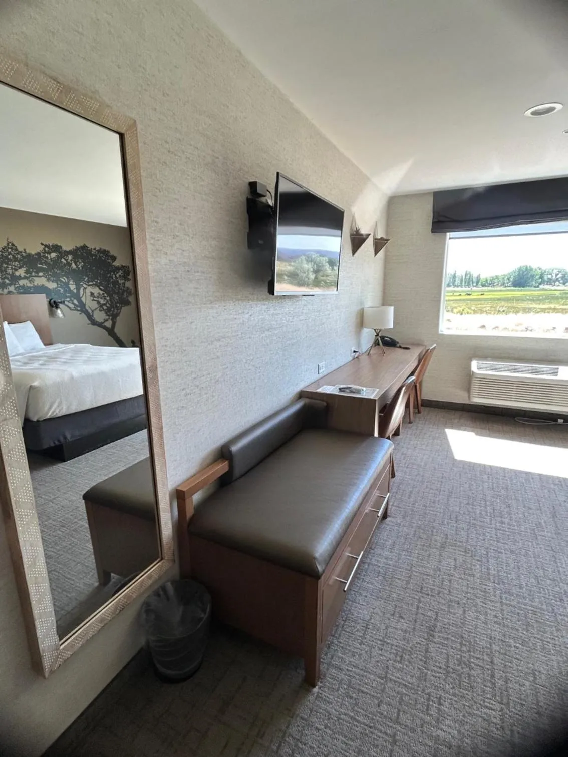 Bed in Red Sands Hotel