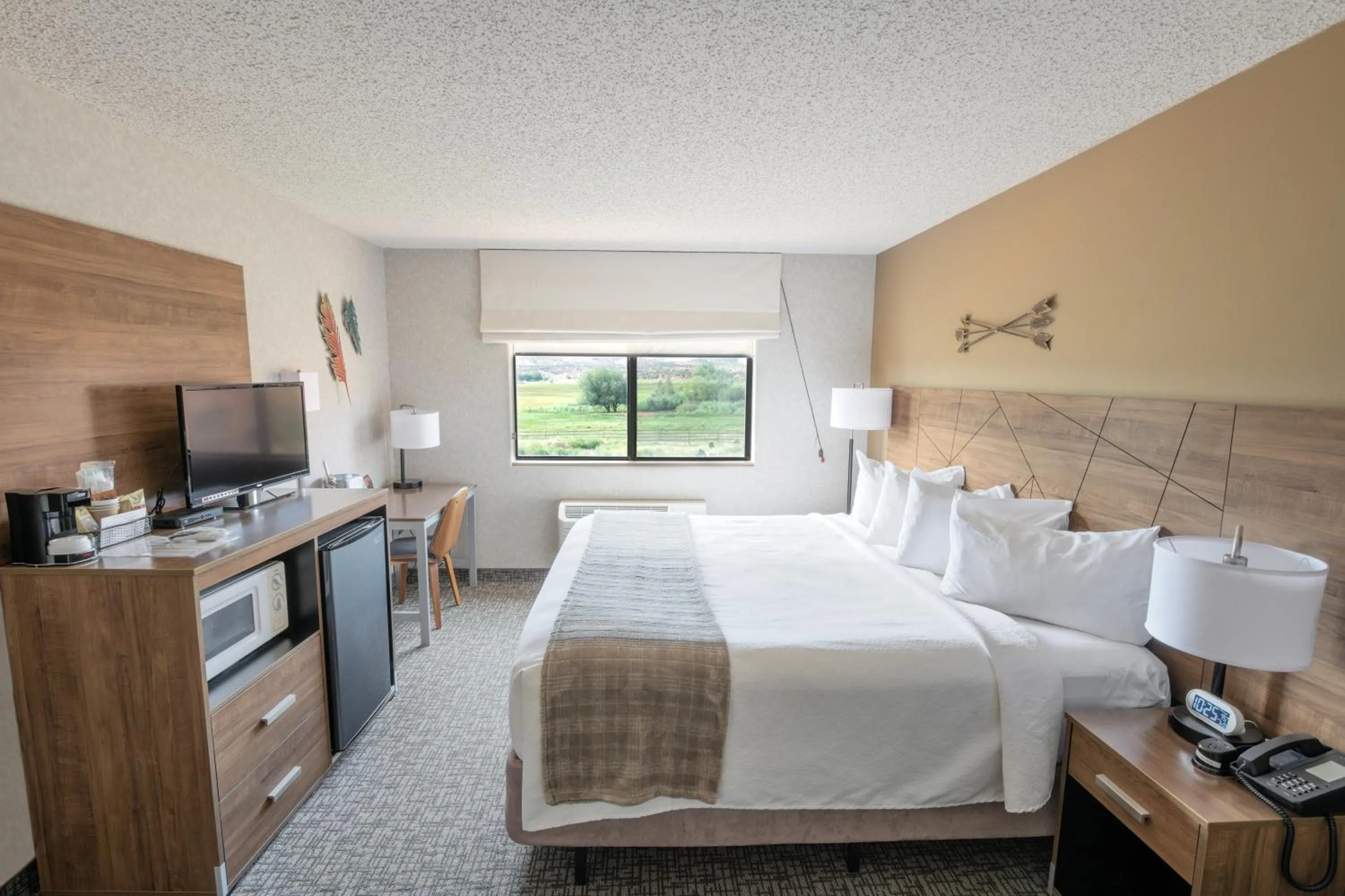 Photo of the whole room, Bed in Red Sands Hotel