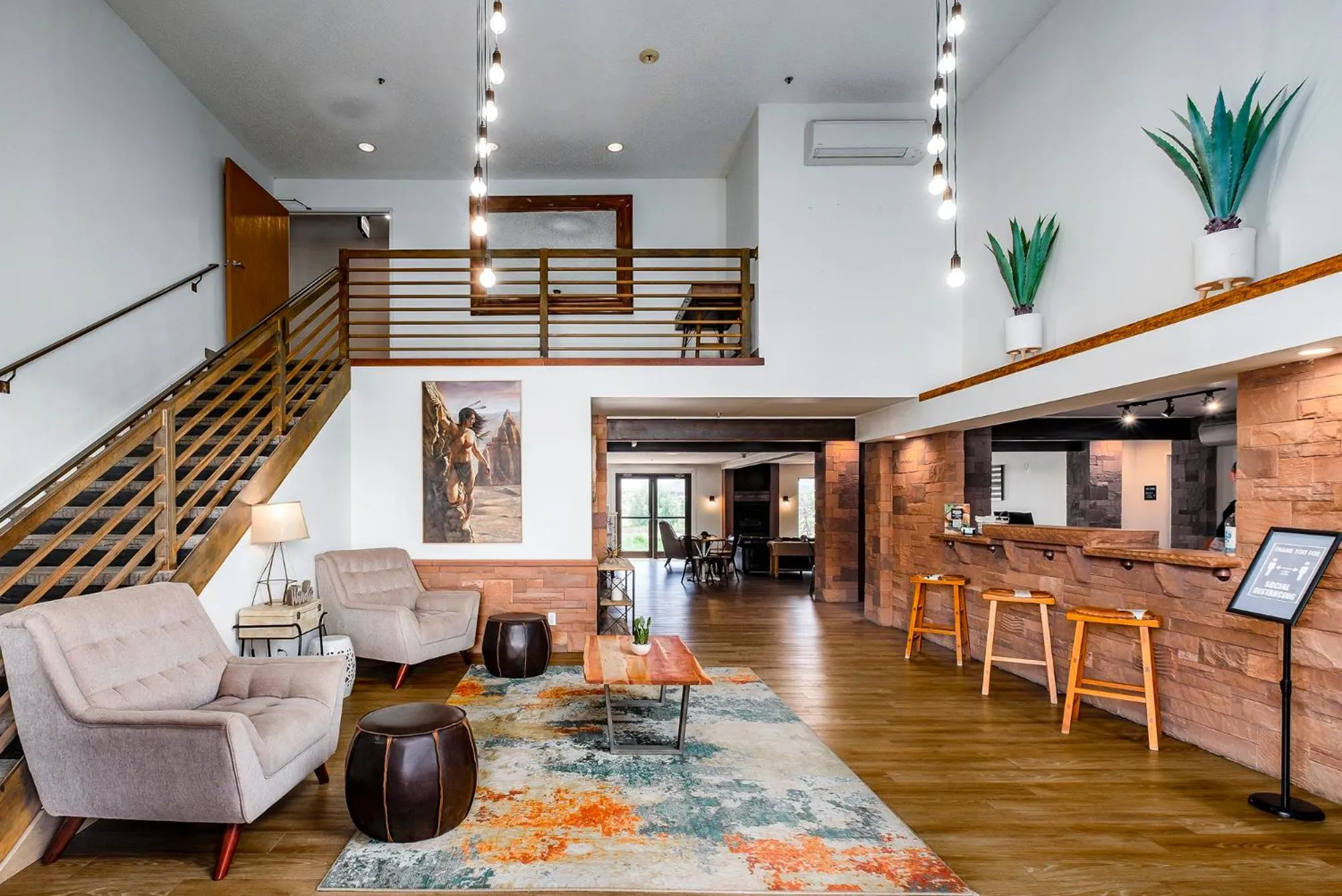 Lobby or reception in Red Sands Hotel