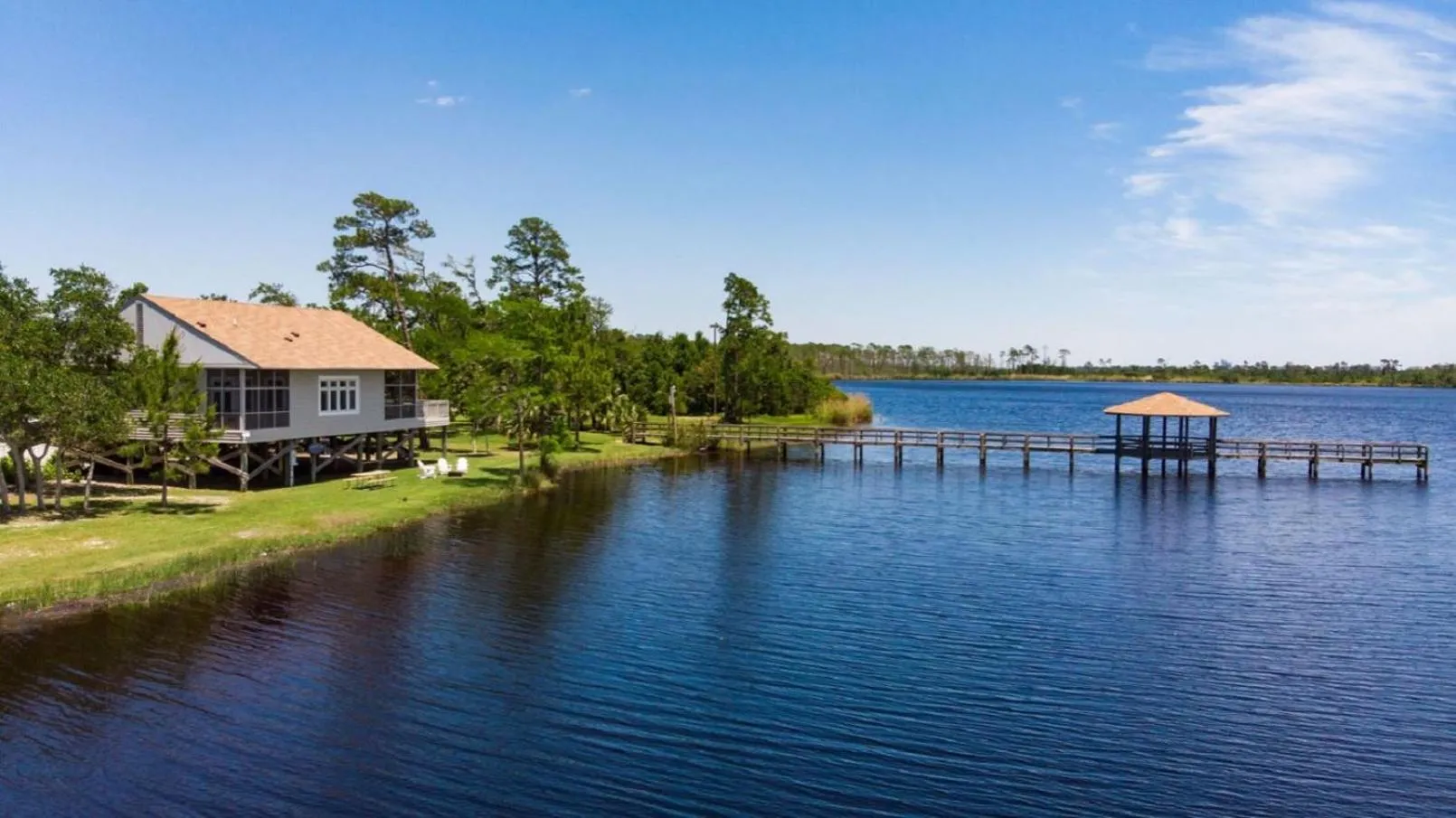 Property building in Eagle Cottages at Gulf State Park