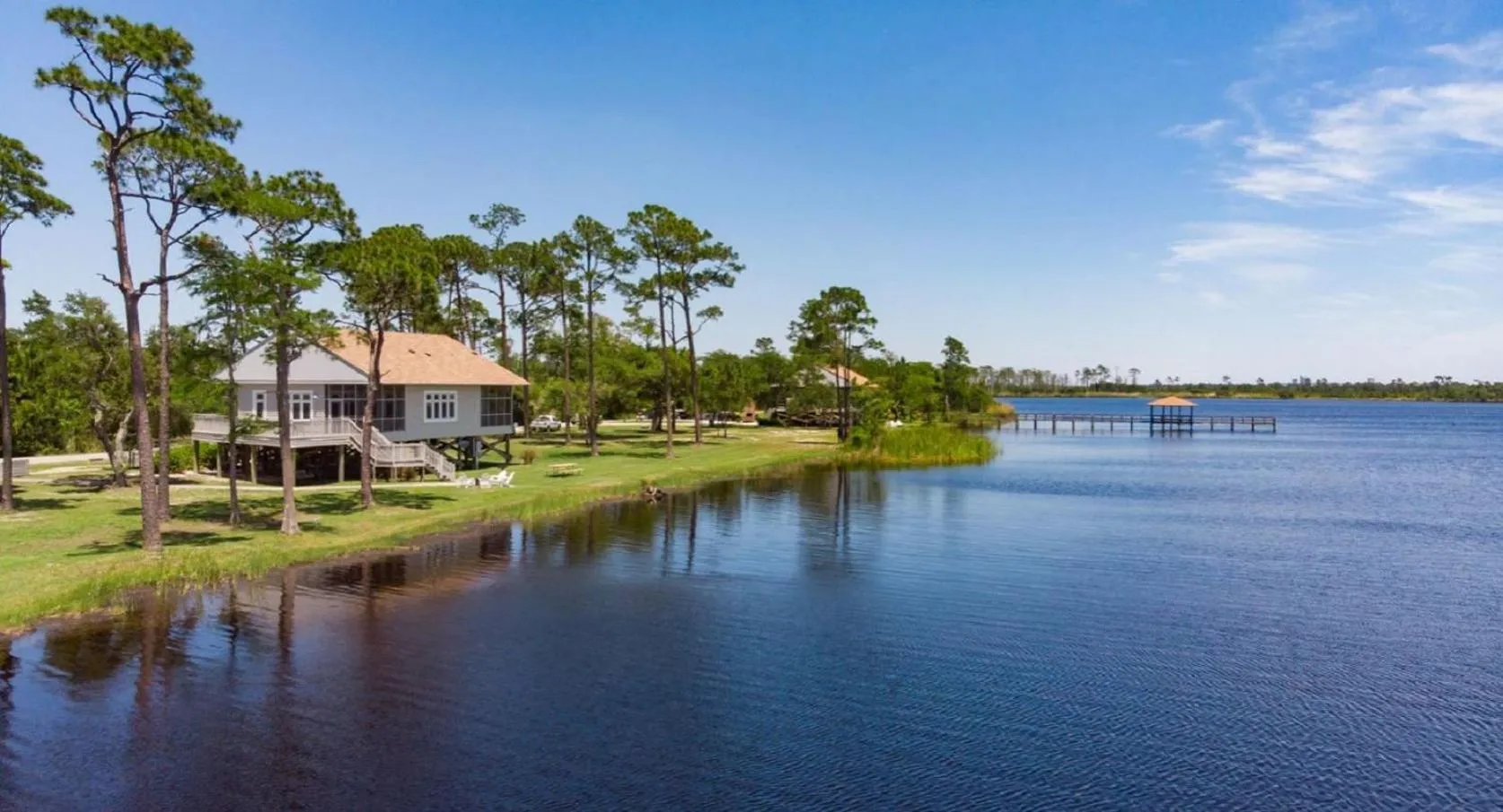 Property building in Eagle Cottages at Gulf State Park