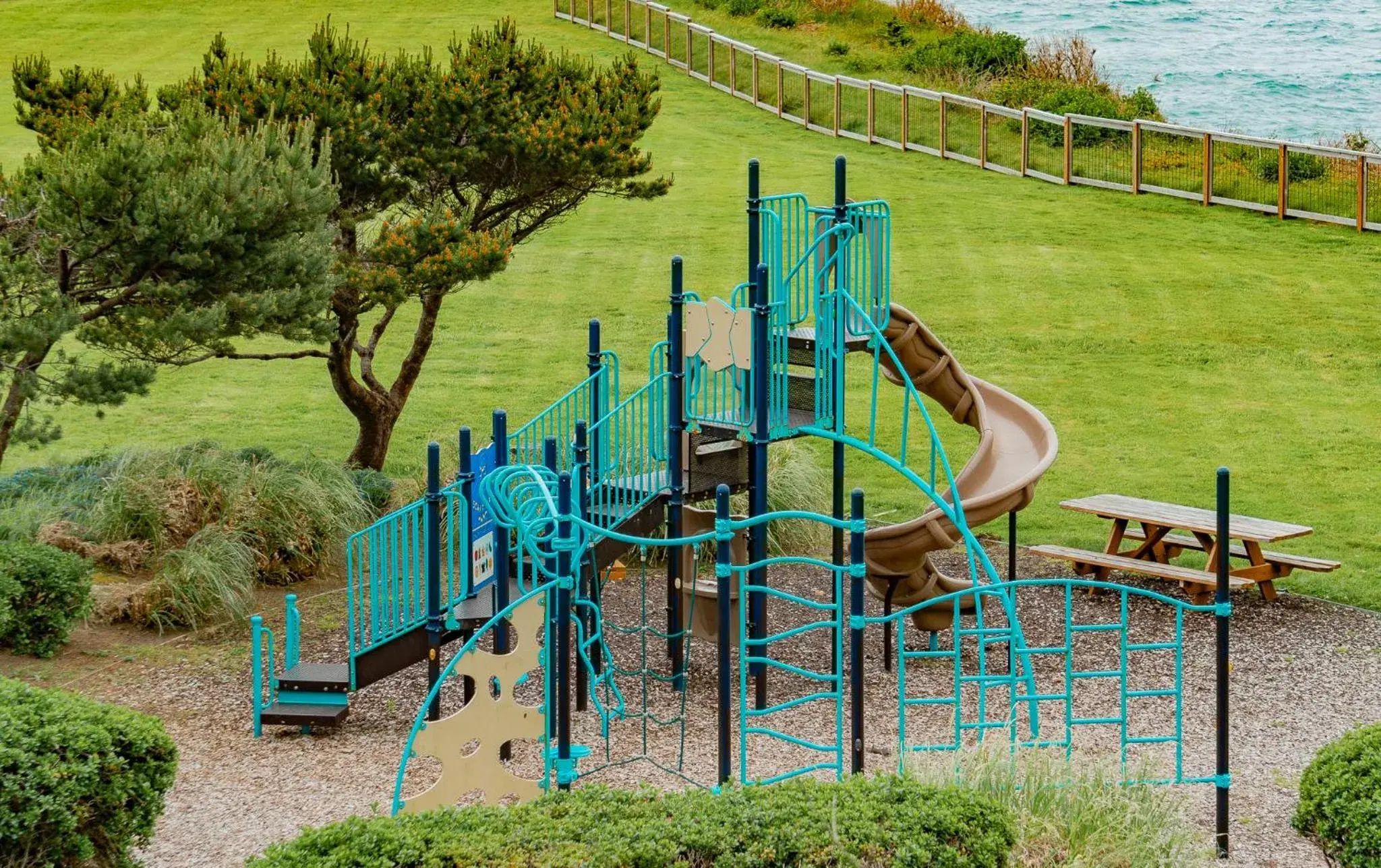 Children play ground in Inn at Otter Crest Children play ground in Inn at Otter Crest