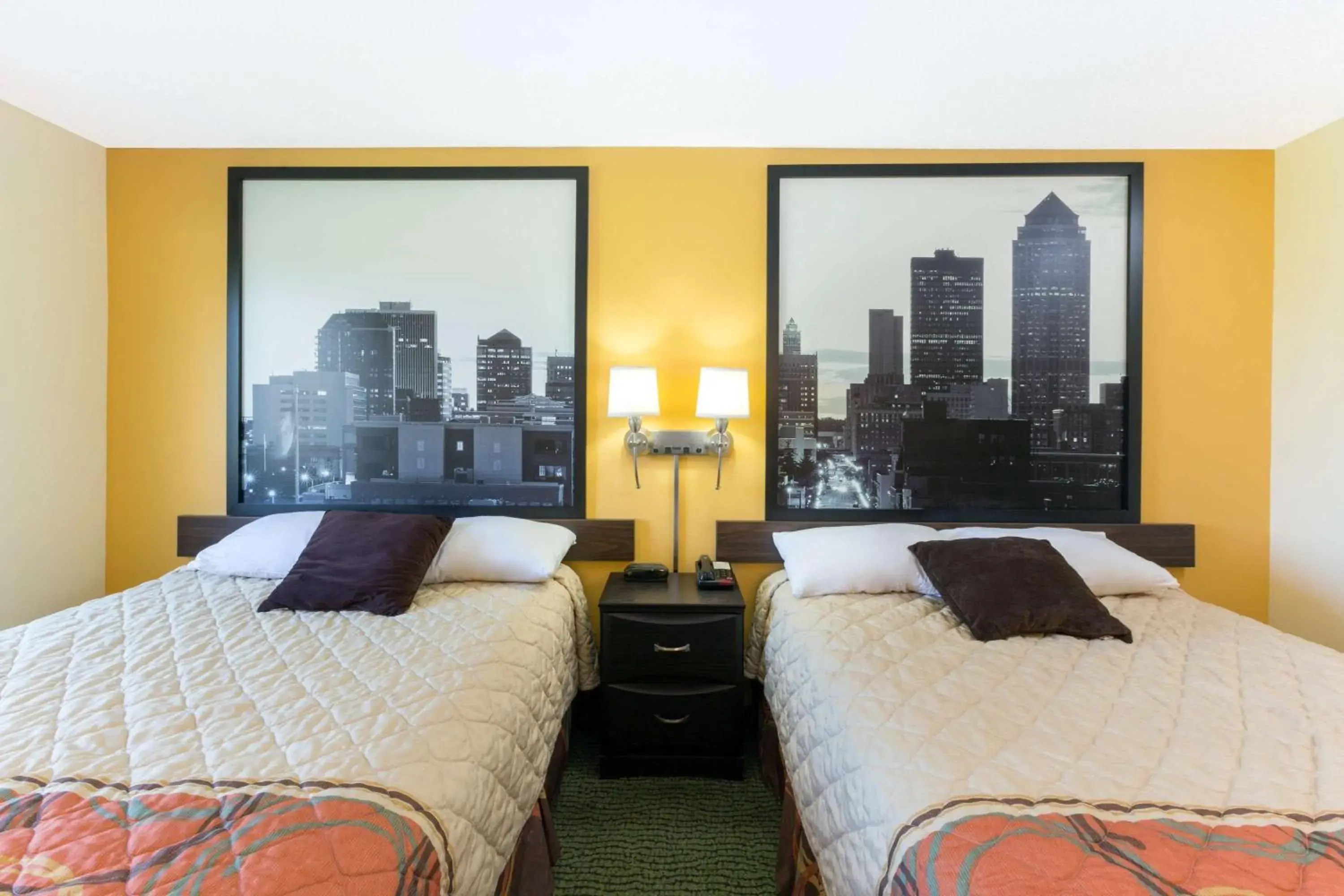 Photo of the whole room, Bed in Super 8 by Wyndham Perry IA Photo of the whole room, Bed in Super 8 by Wyndham Perry IA