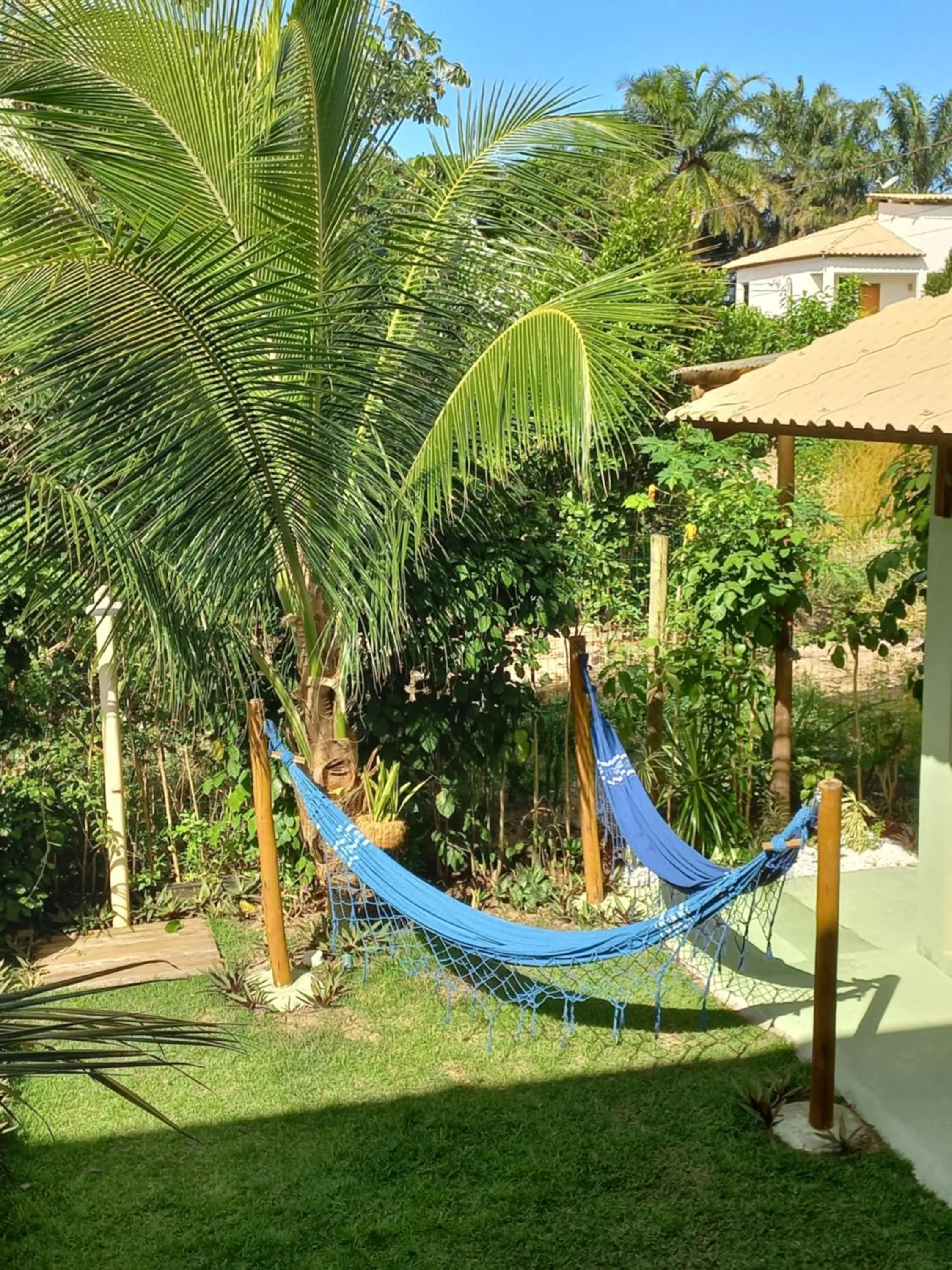 Garden view in Pousada Cantinho de Taipu