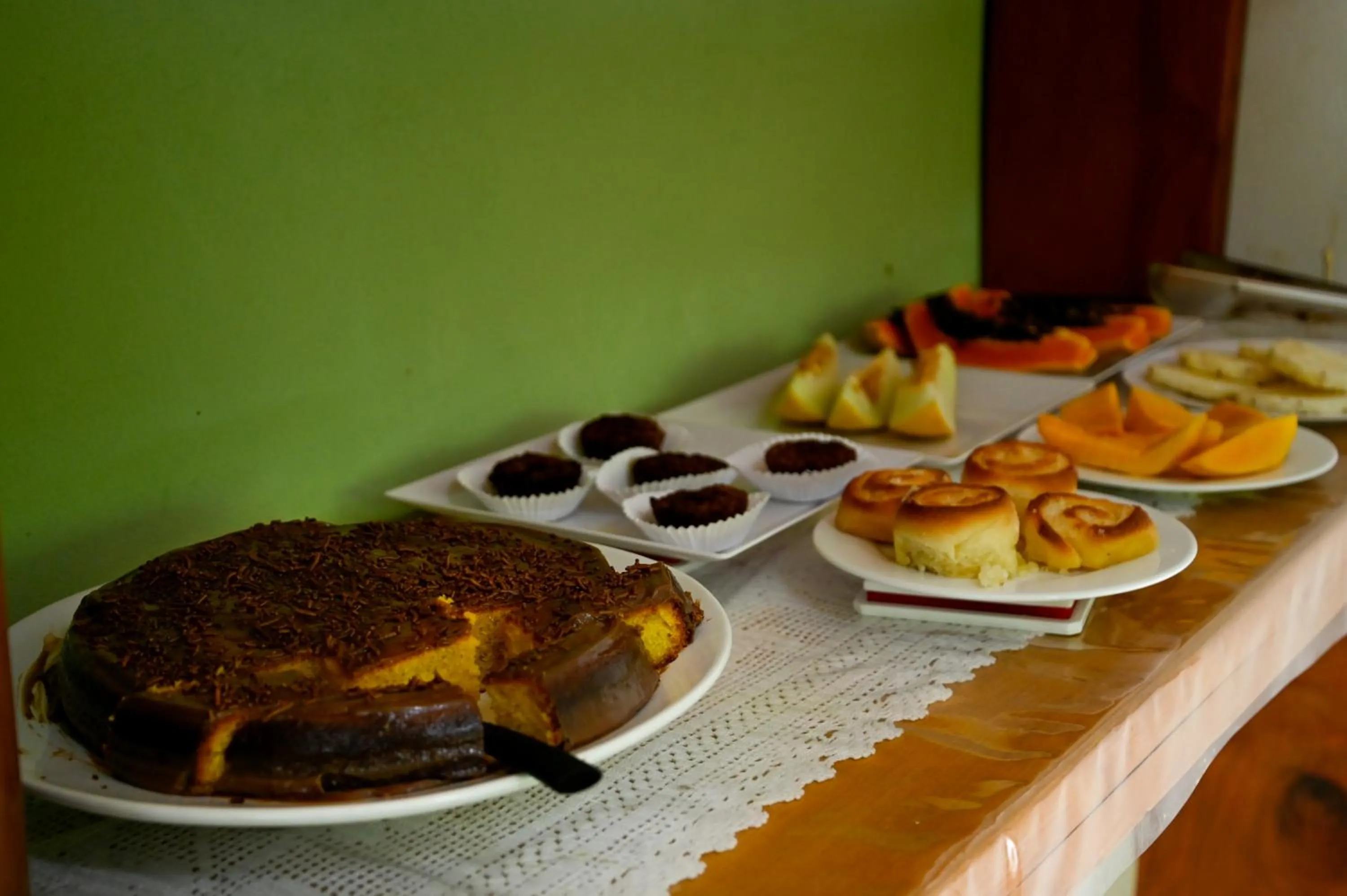 Breakfast in Pousada Cantinho de Taipu