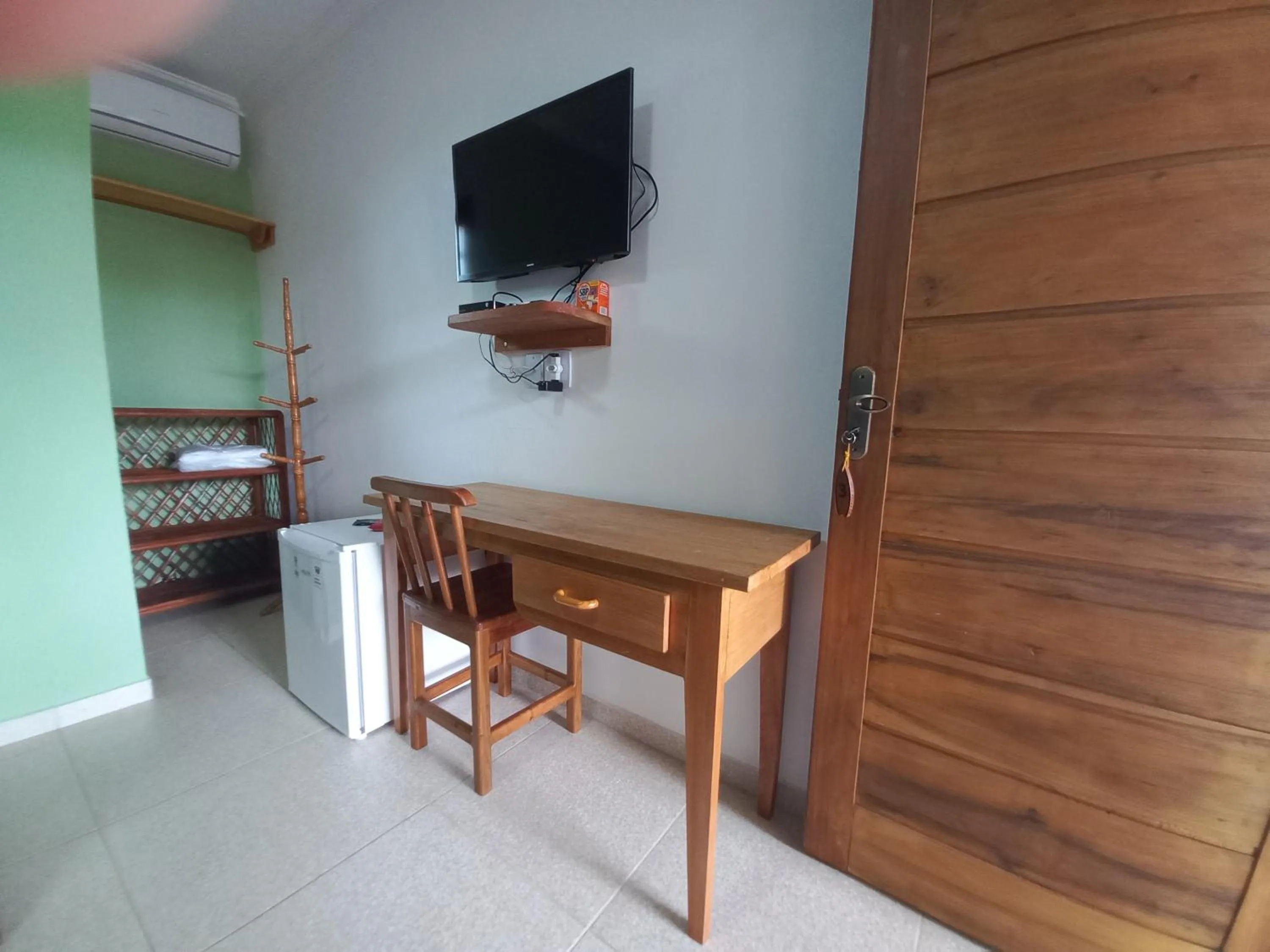 TV and multimedia in Pousada Cantinho de Taipu