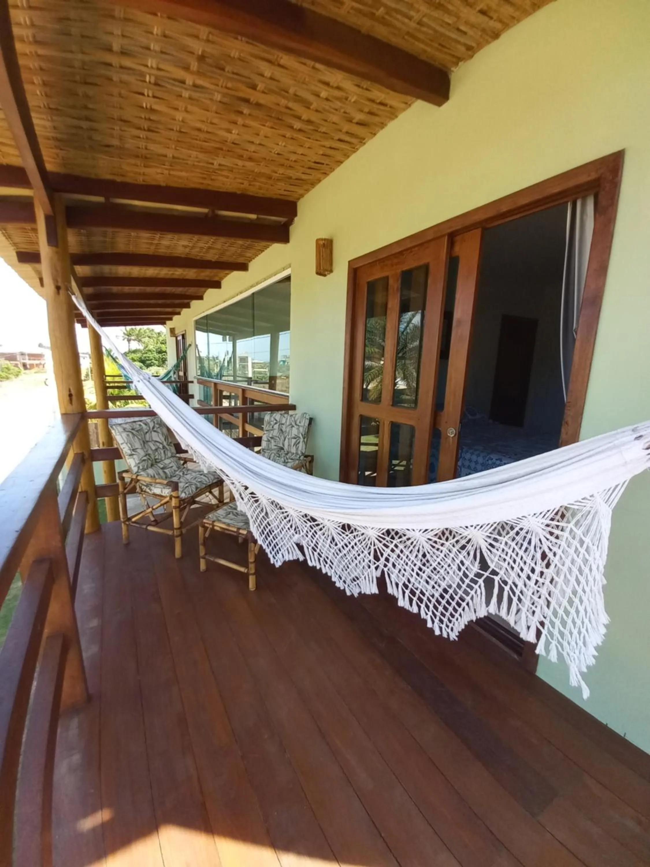 Balcony/Terrace in Pousada Cantinho de Taipu