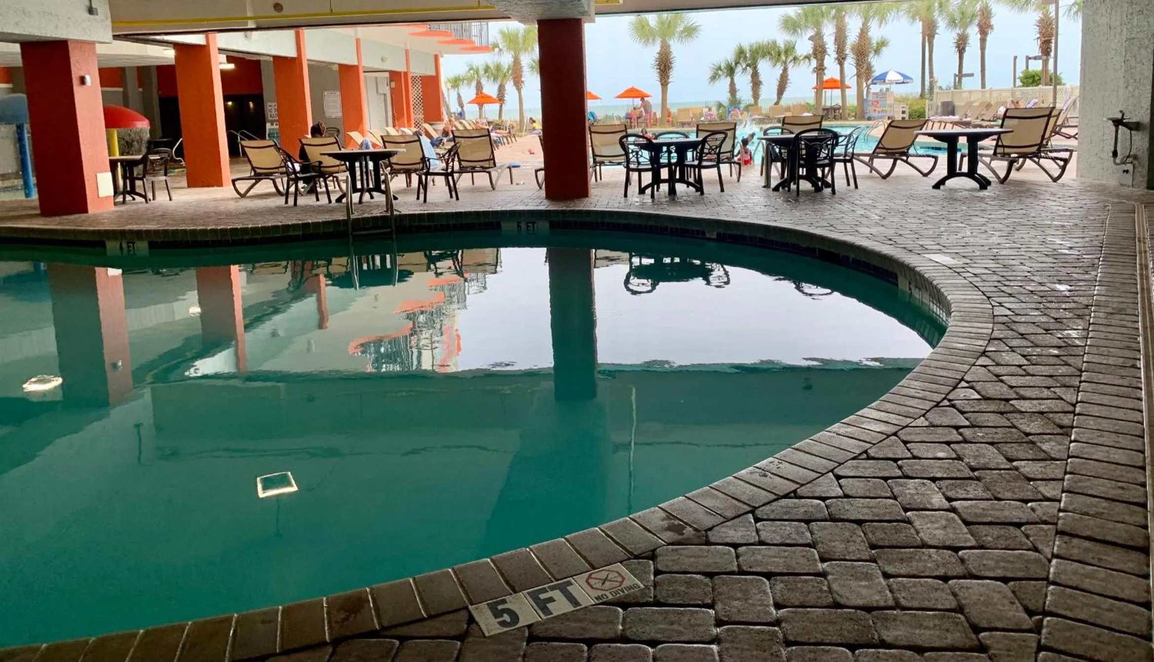Swimming pool in Beach Daze Oceanfront Great Location