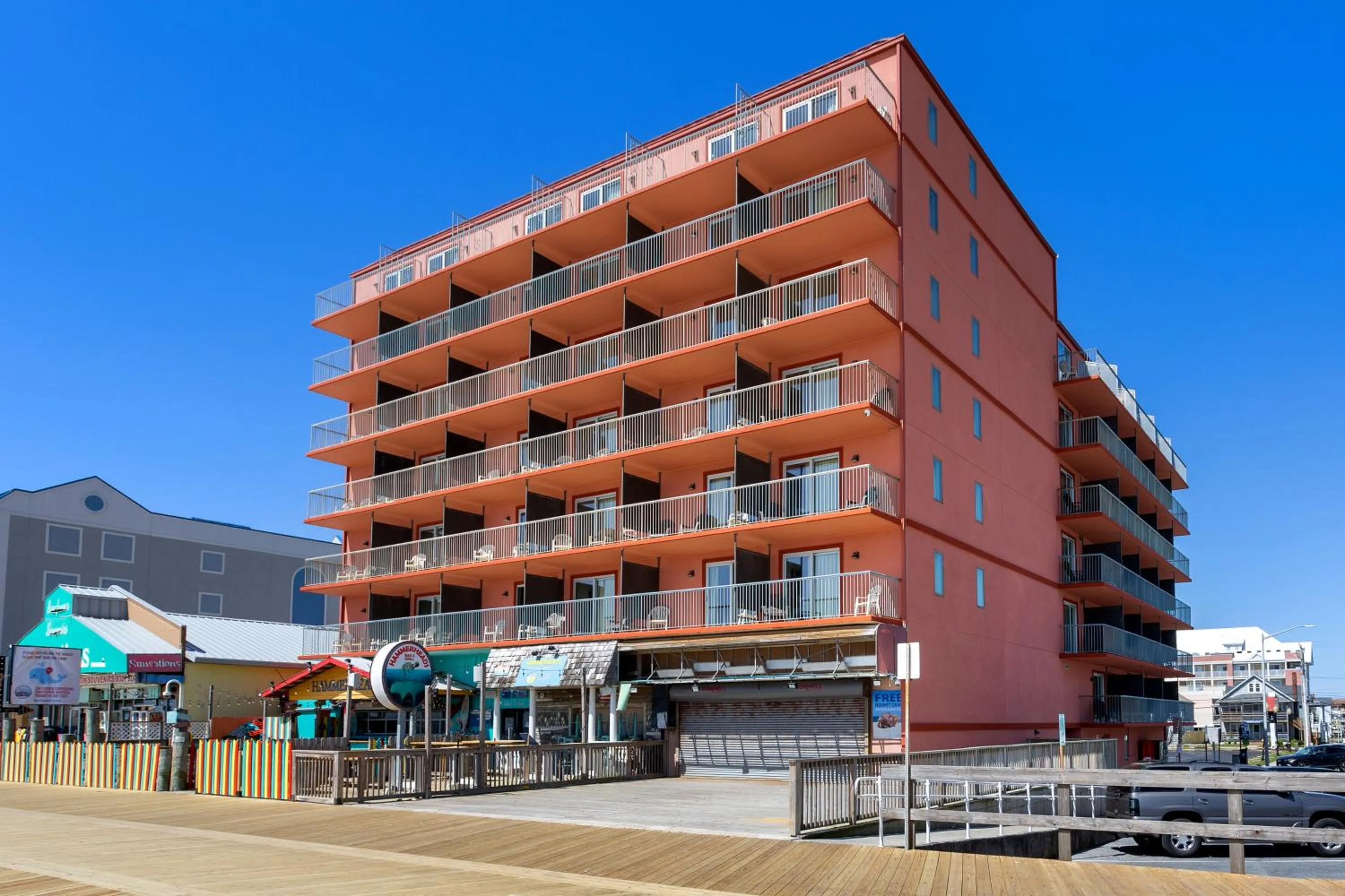 Property building in Americana Hotel Boardwalk
