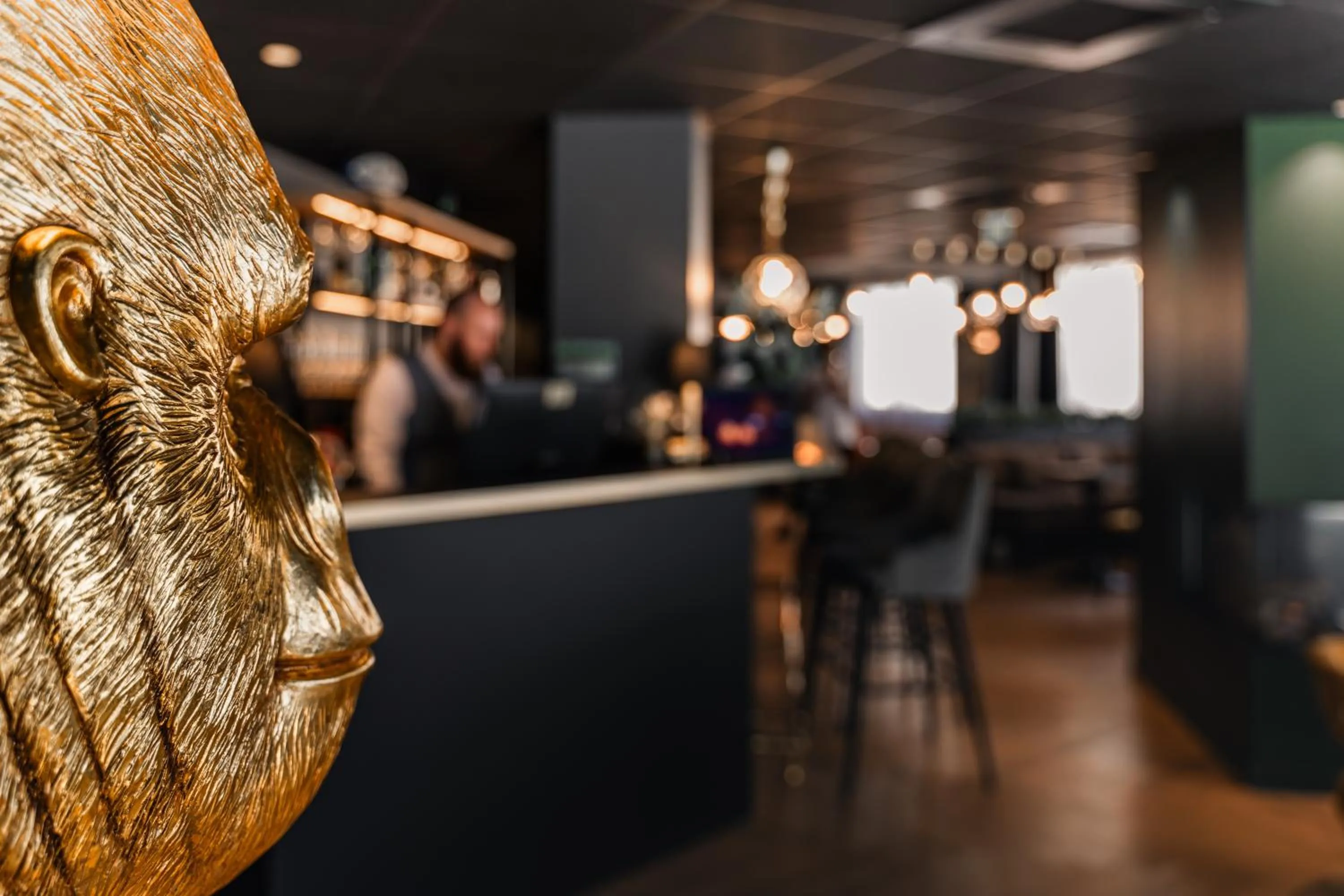 Lobby or reception in Hôtel & Spa Le Maury, Vannes, The Originals Boutique