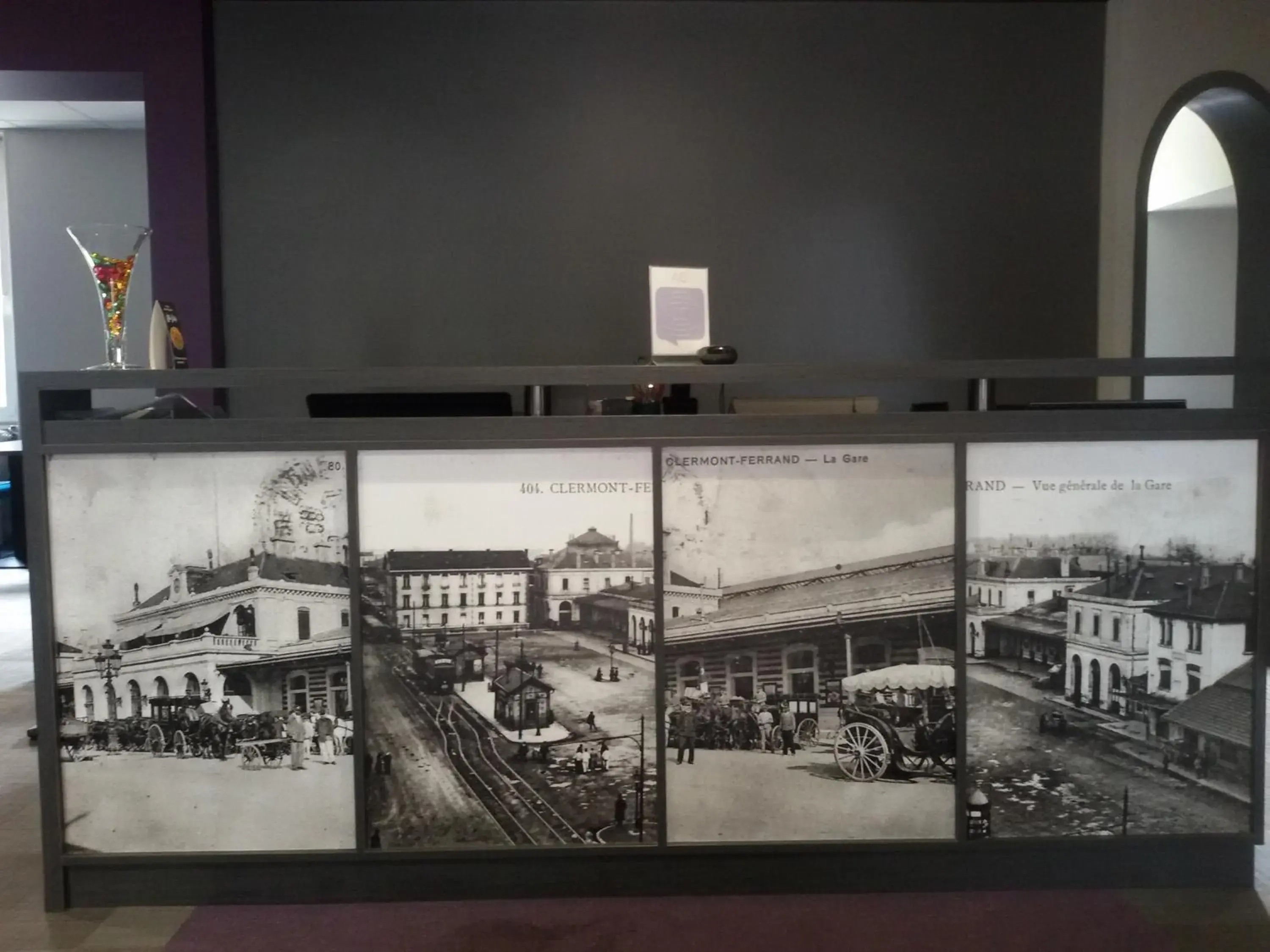 Lobby or reception in Hôtel Albert Elisabeth Gare SNCF Lobby or reception in Hôtel Albert Elisabeth Gare SNCF