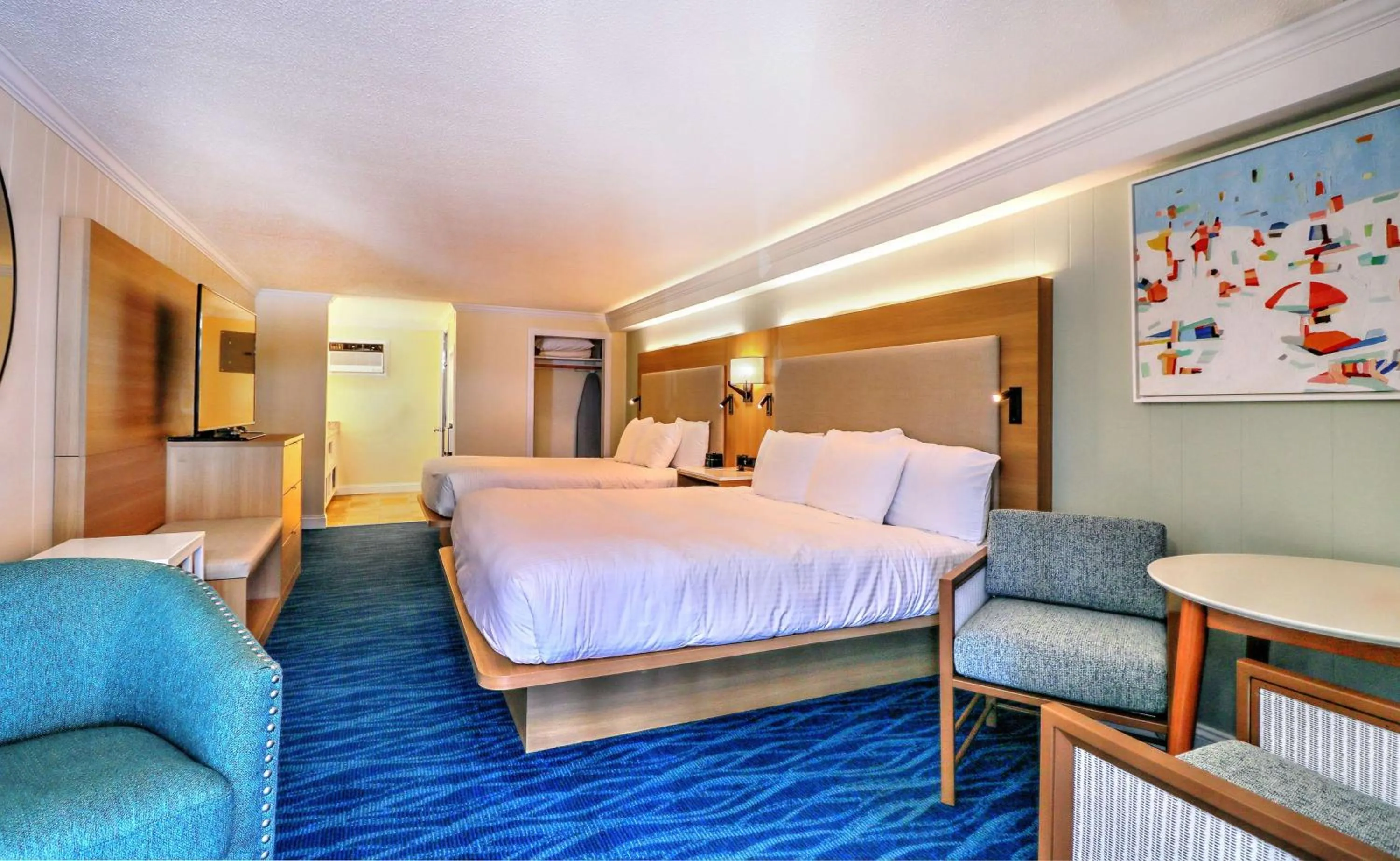 Bedroom, Bed in Norseman Resort on the Beach