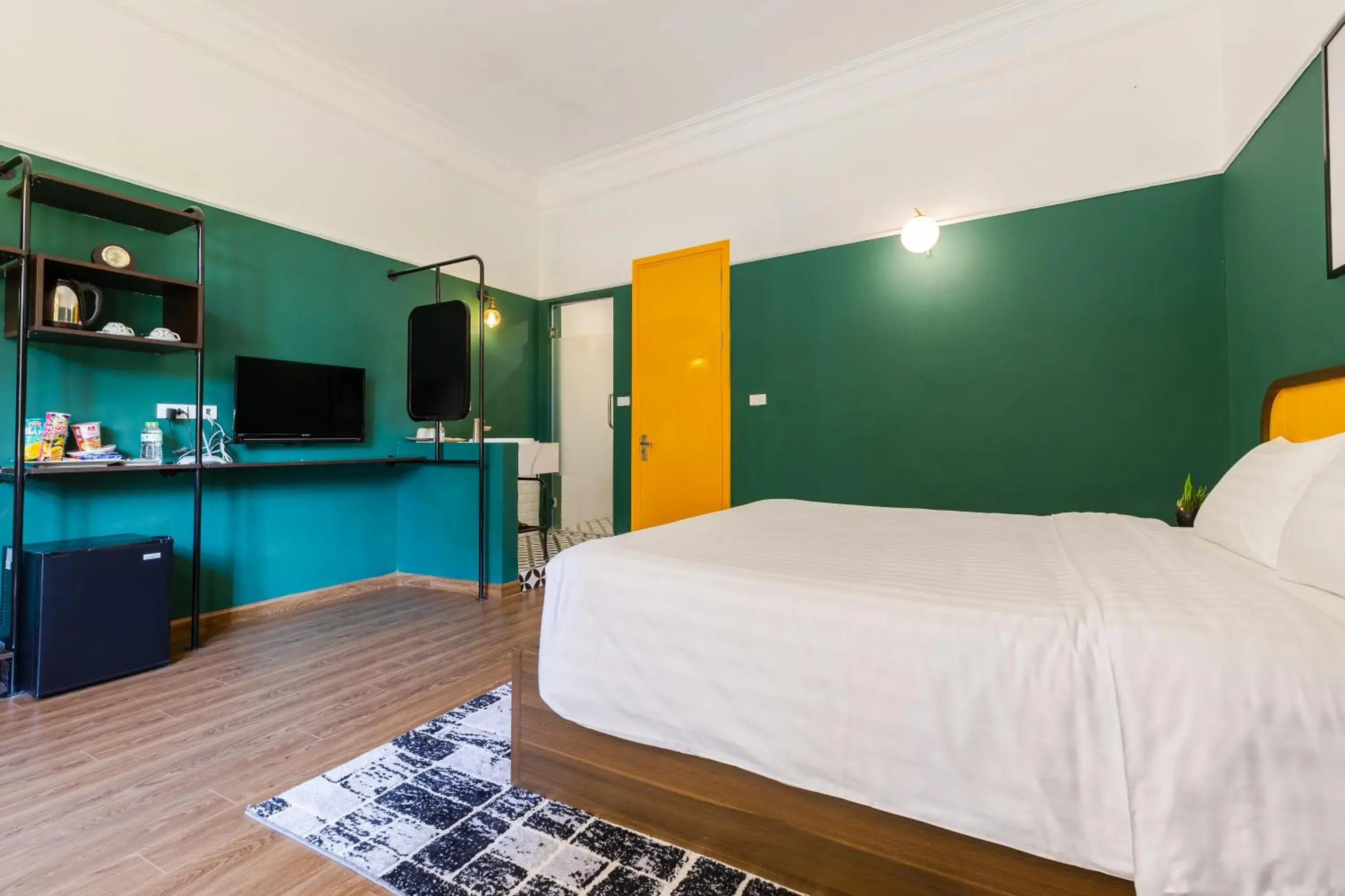 Bed in The Poppy Villa & Hotel Bed in The Poppy Villa & Hotel