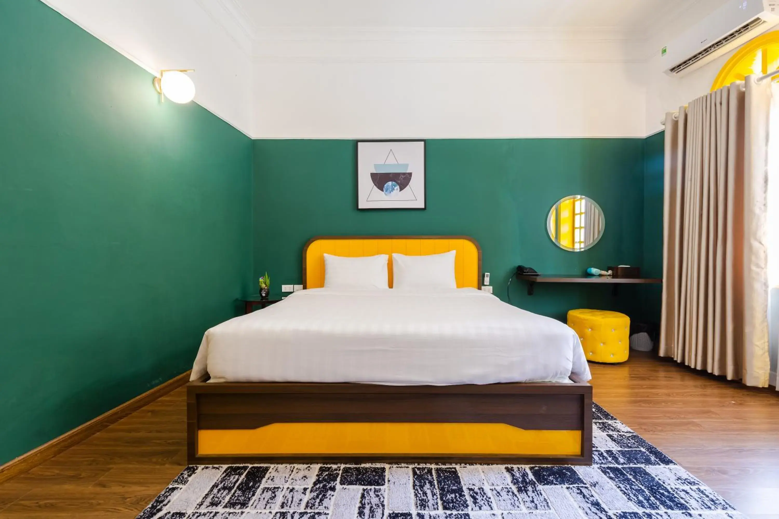 Bed in The Poppy Villa & Hotel Bed in The Poppy Villa & Hotel