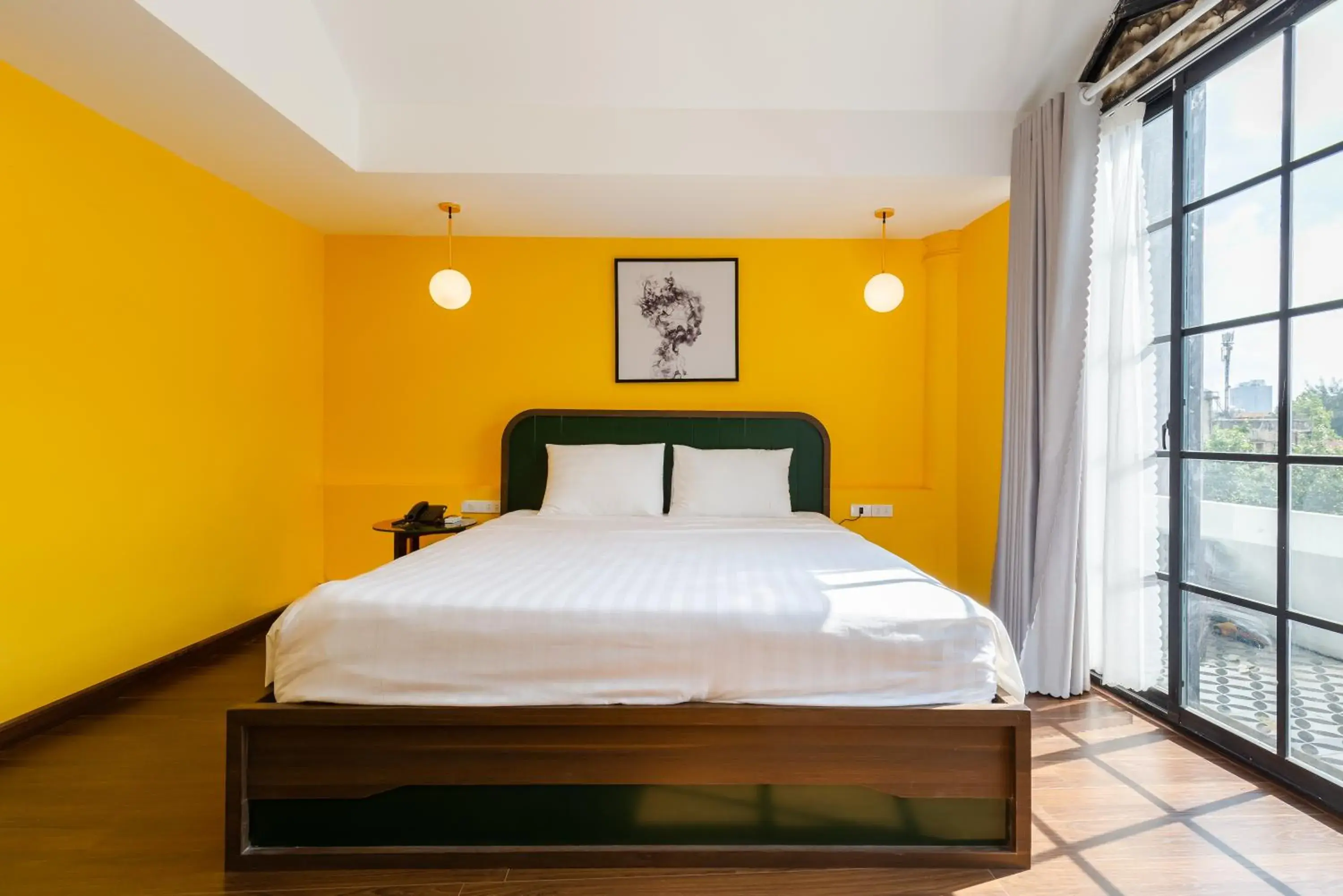 Bed in The Poppy Villa & Hotel Bed in The Poppy Villa & Hotel