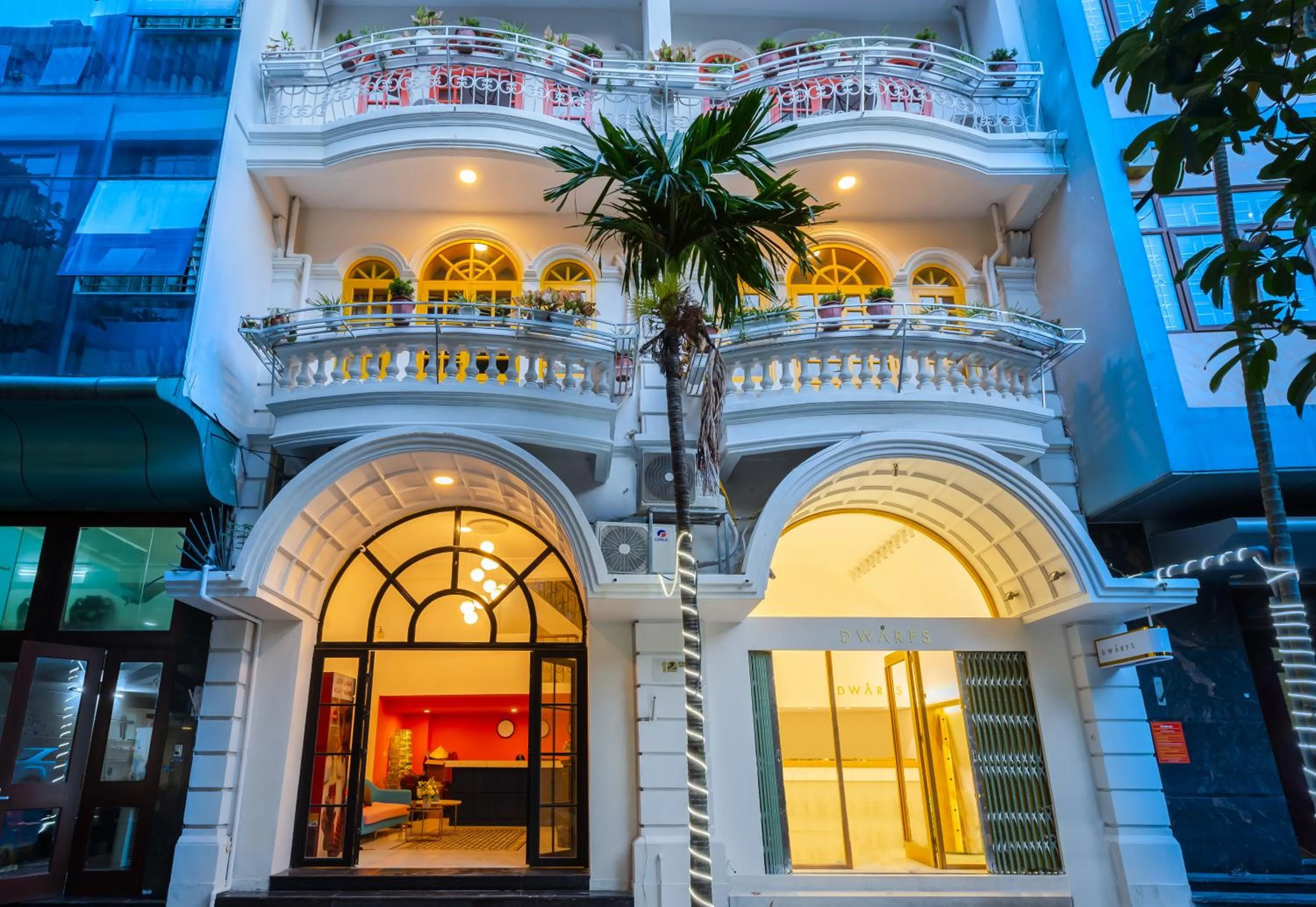 Facade/entrance in The Poppy Villa & Hotel