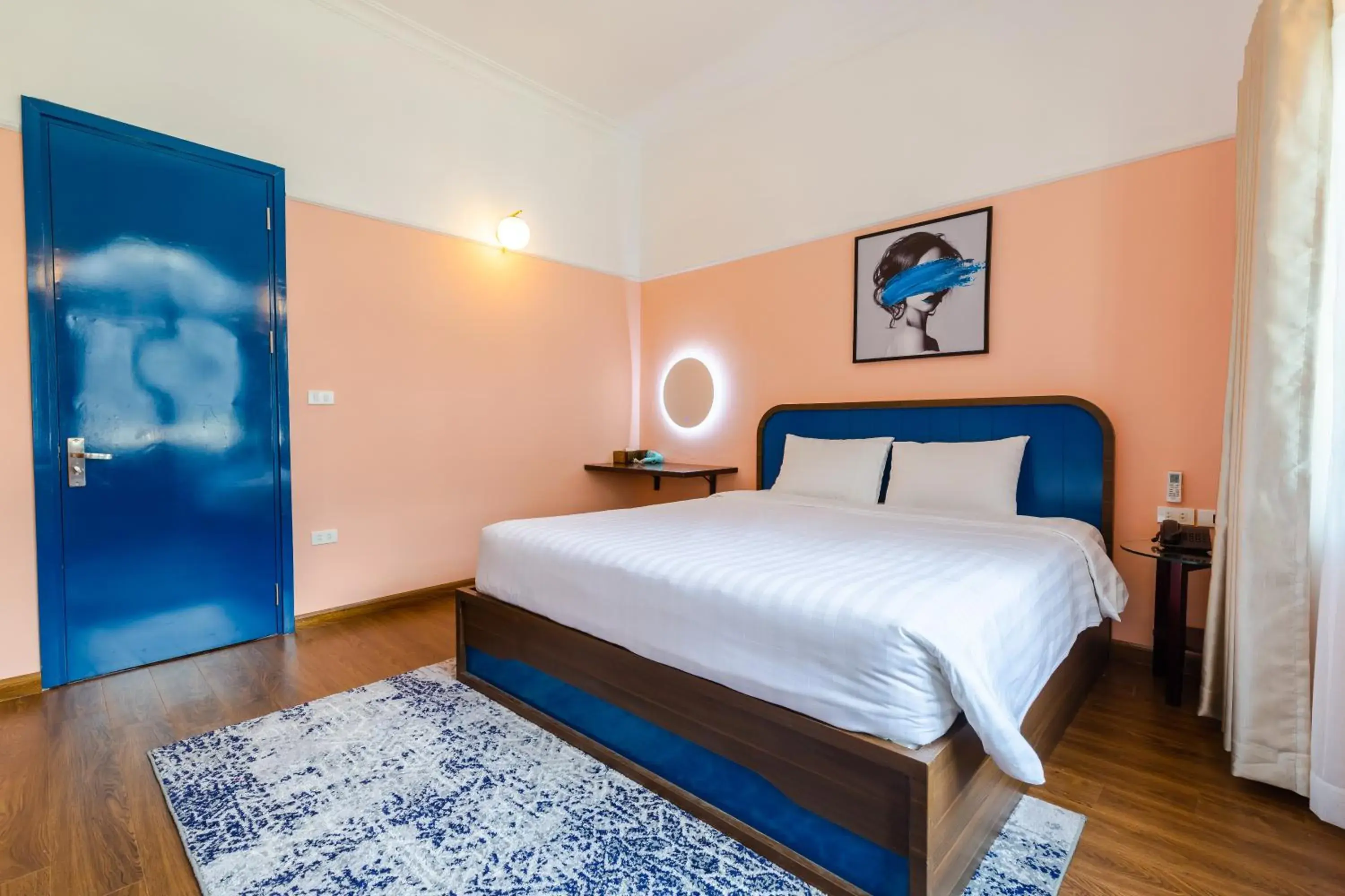 Bed in The Poppy Villa & Hotel Bed in The Poppy Villa & Hotel