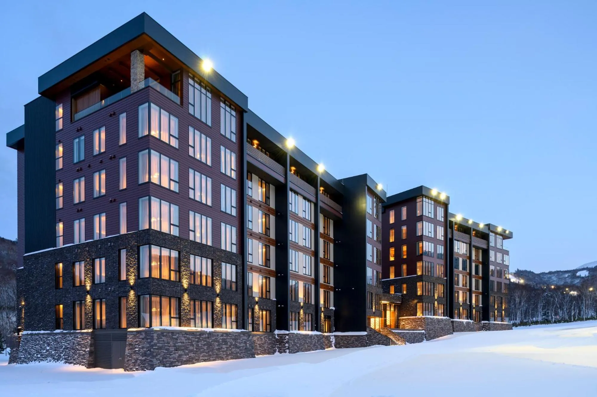 Property building in Yu Kiroro, Ski-in Ski-out Luxury Residences