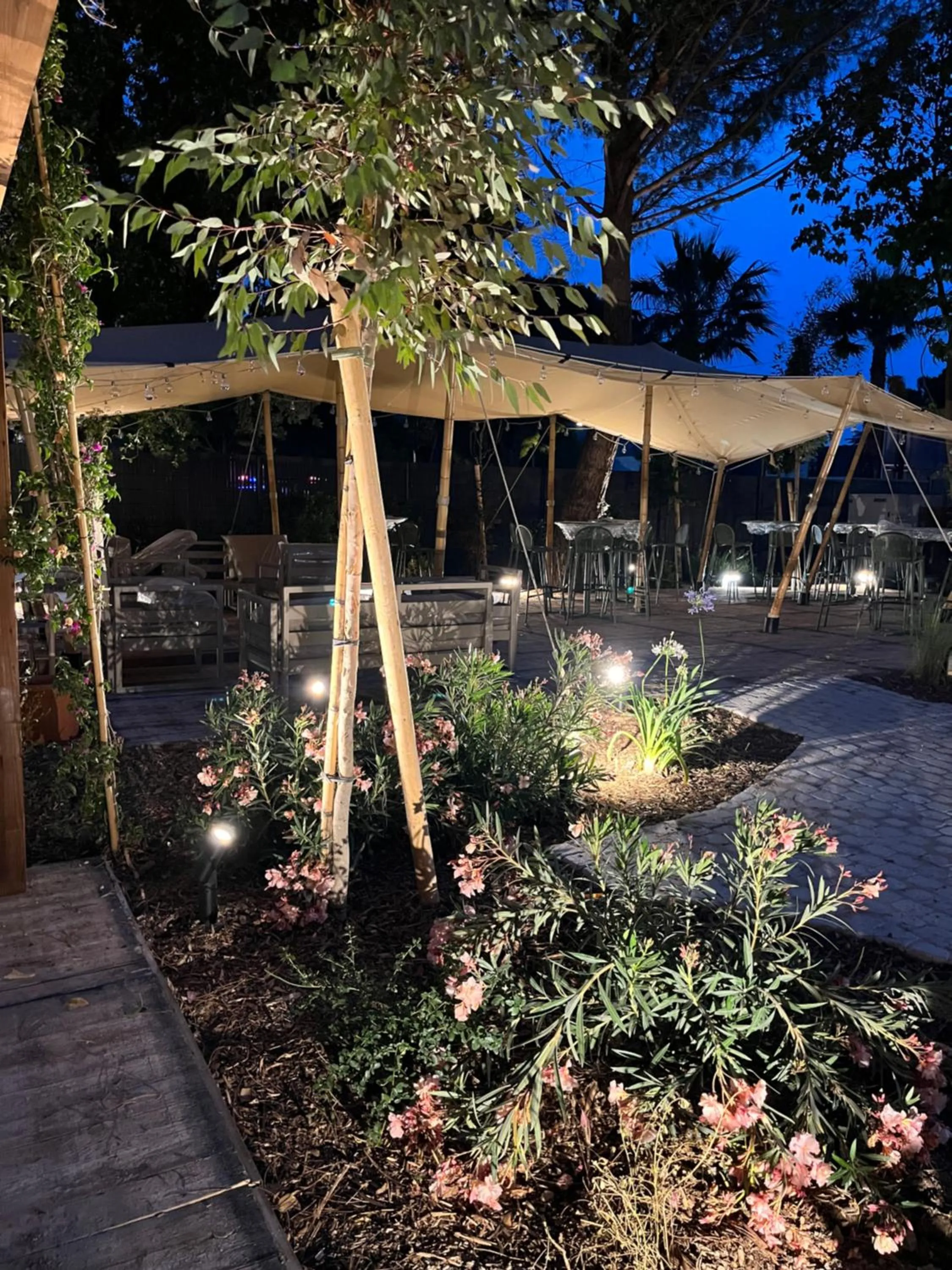 Garden in Hôtel Le Relais des Brasseurs - Aubagne